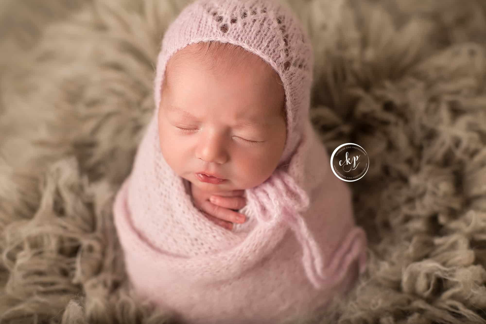 professional baby photo of Maddie 7 days new