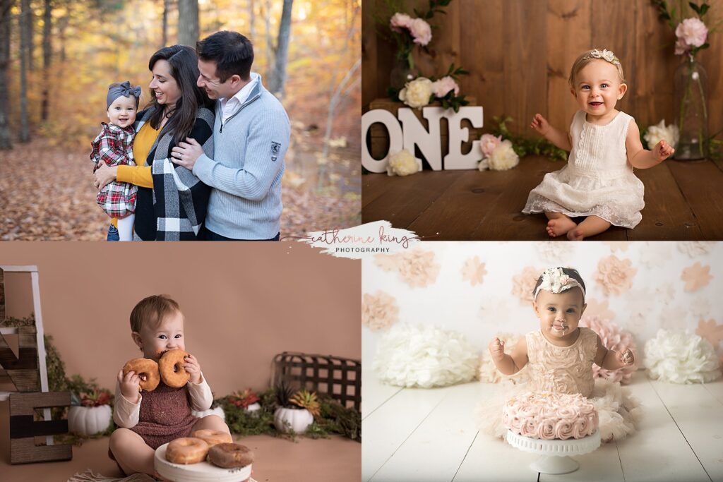 choosing a style for your first birthday photography session
