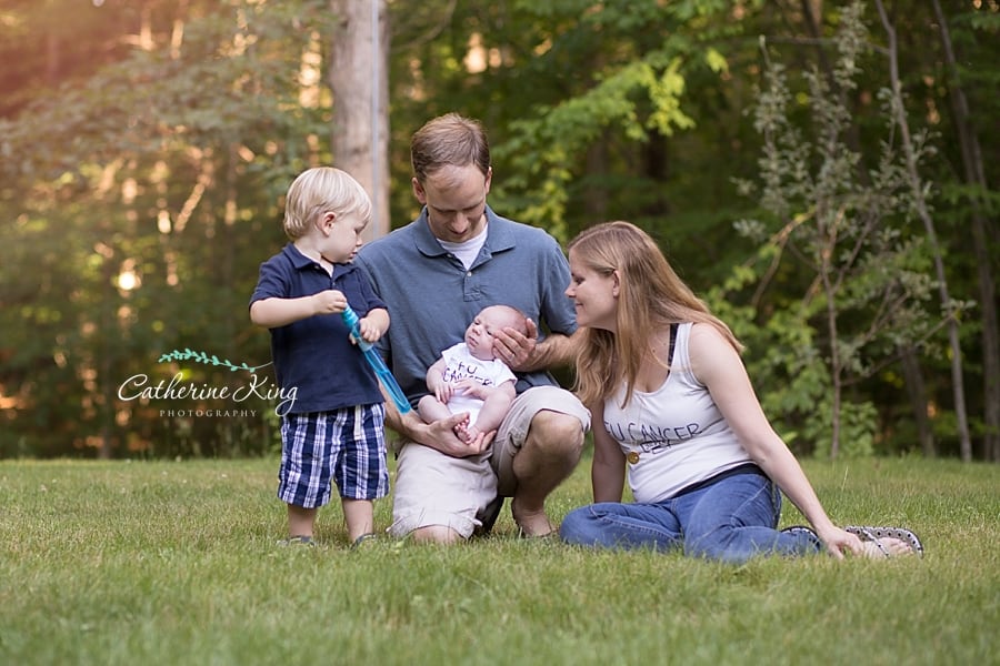 CT family photographer a special newborn session 