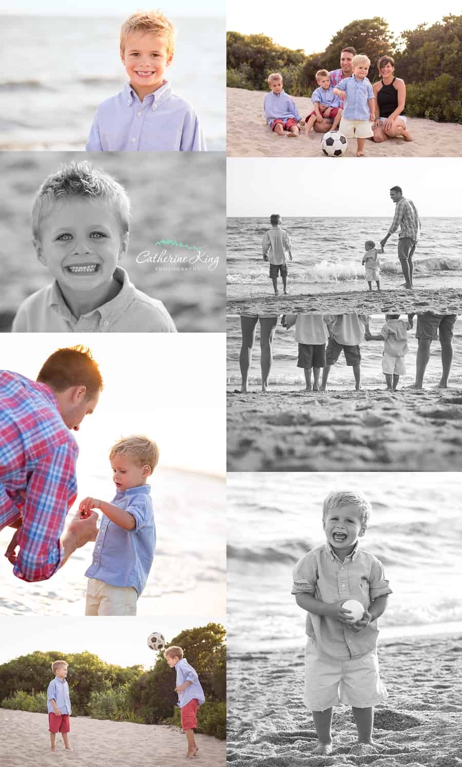 CT Family Photographer W family beach session 