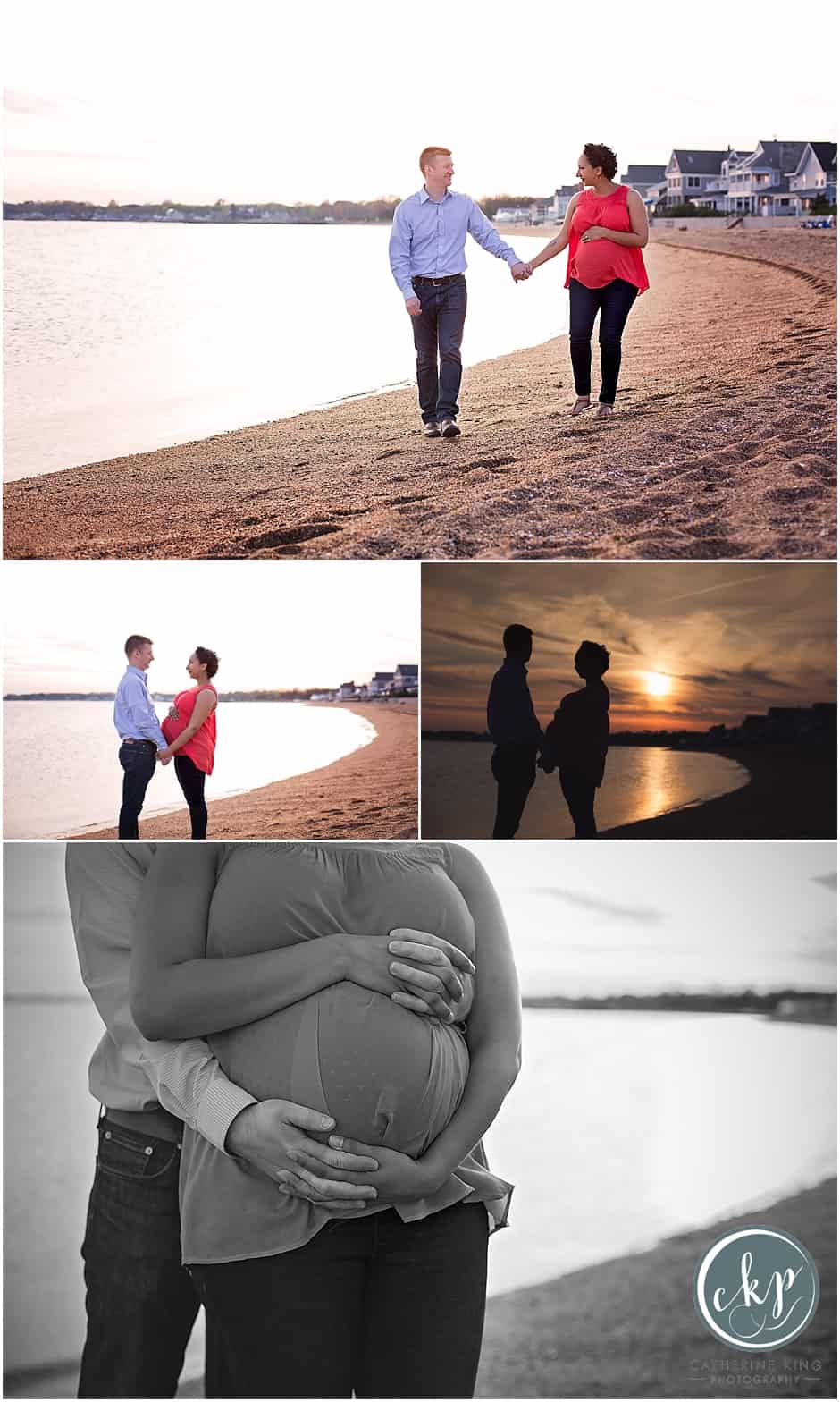 madison ct maternity photography ct photographer beach session sunset photography