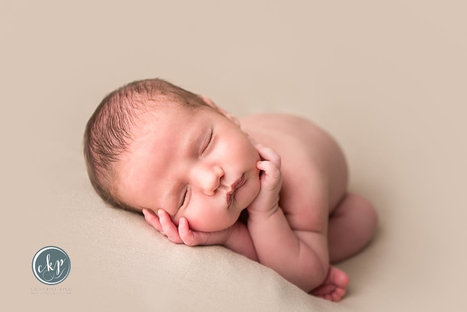 Newborn baby boy, a madison ct newborn photographer session