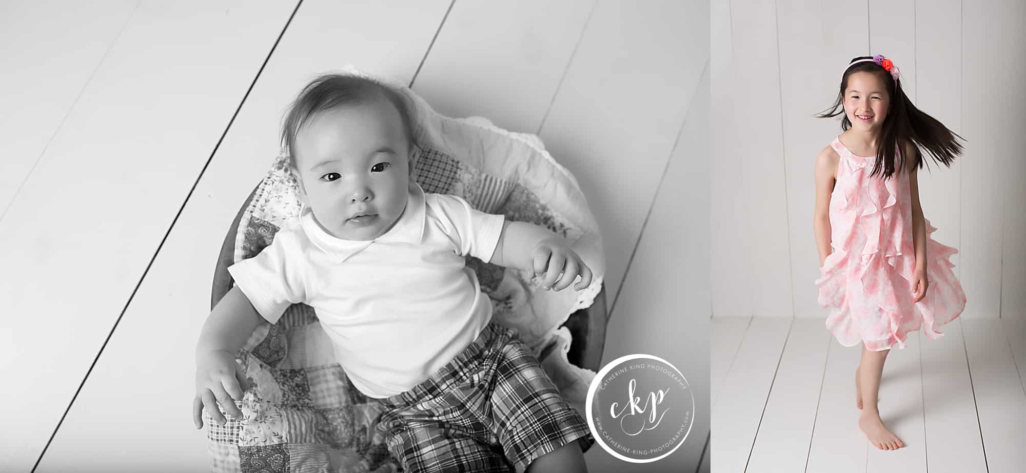 4 month baby photography session in madison ct