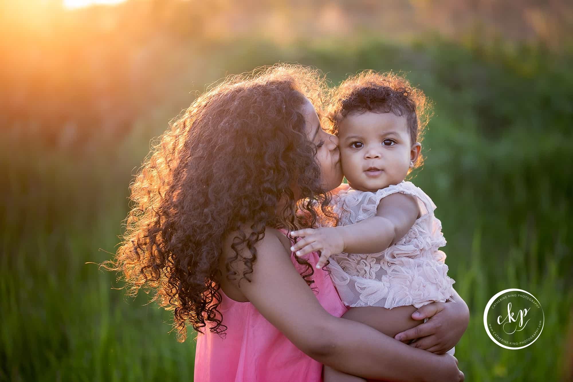 baby and children photography at sunset in milford ct with NAPCP