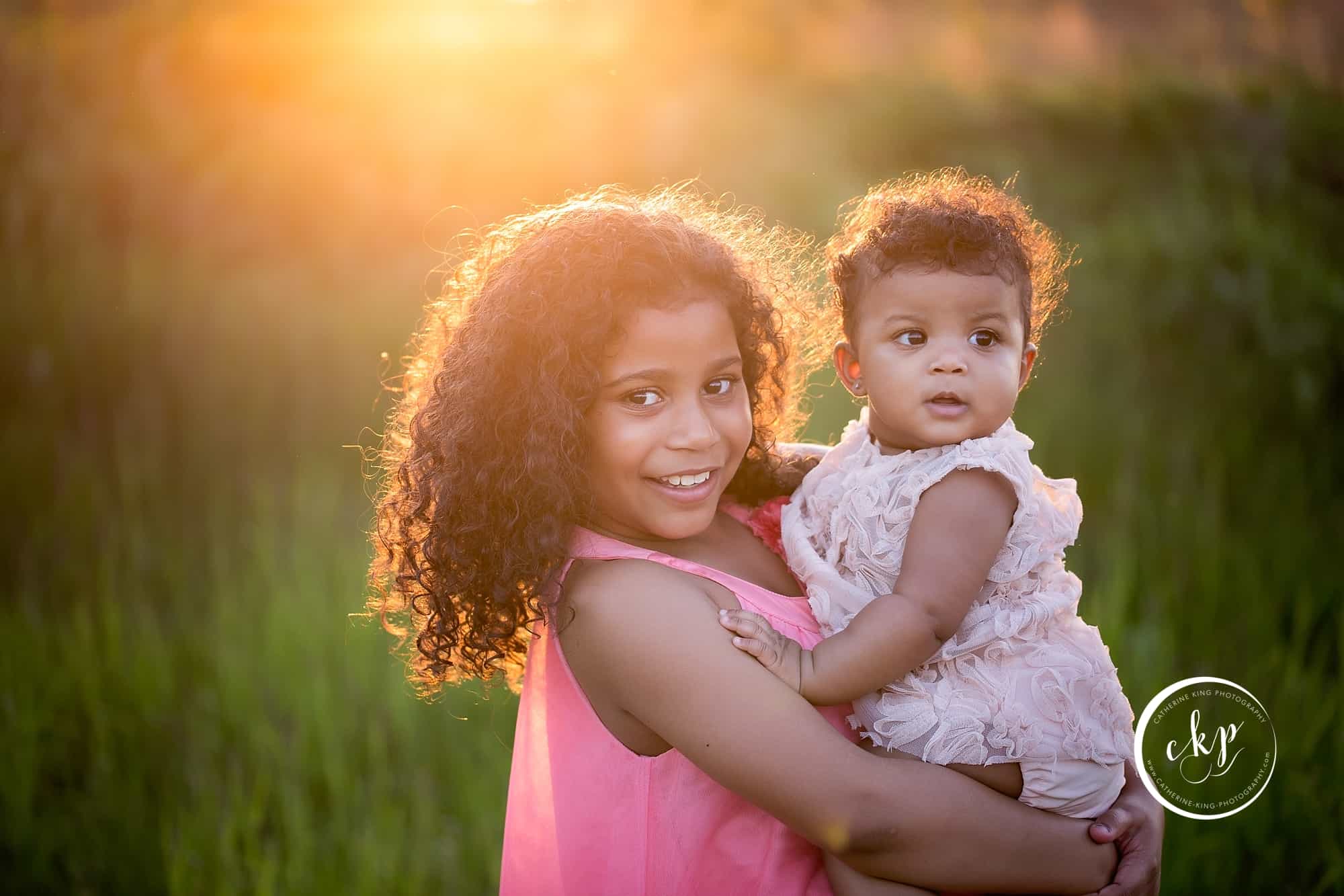 baby and children photography at sunset in milford ct with NAPCP