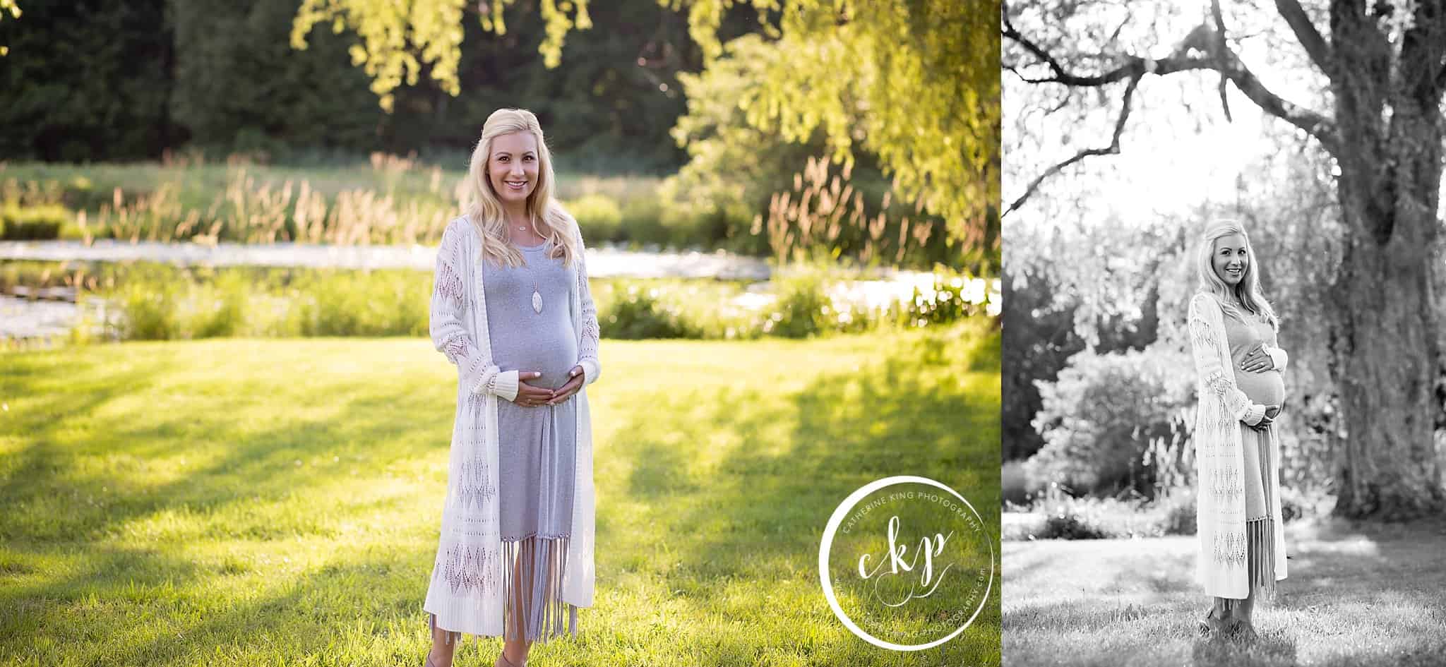 madison ct maternity photography session with catherine king photography