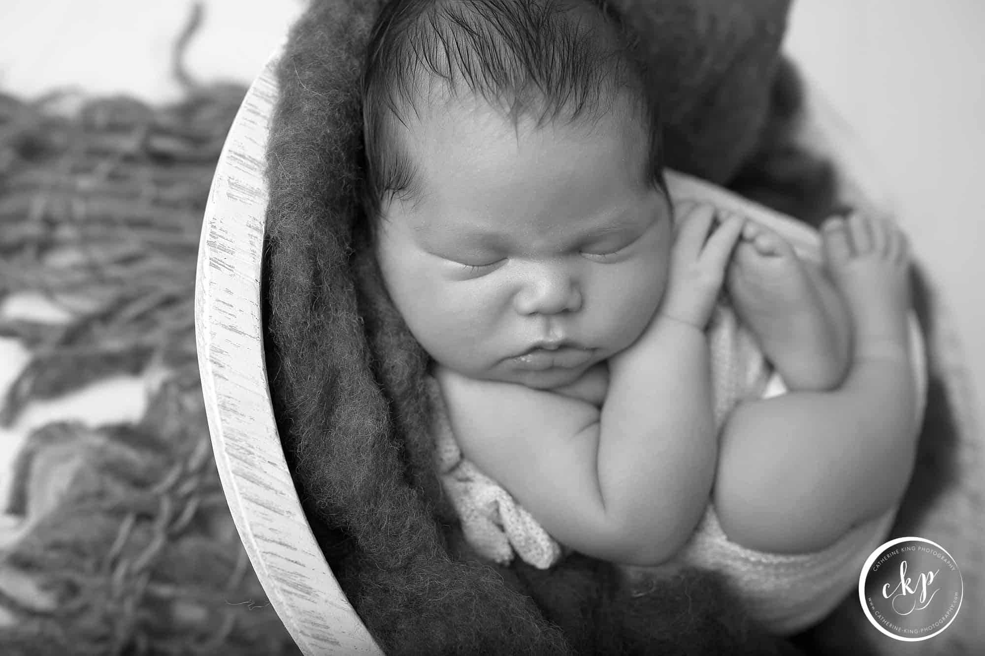 madison ct newborn photography session with erik and his chubby cheeks