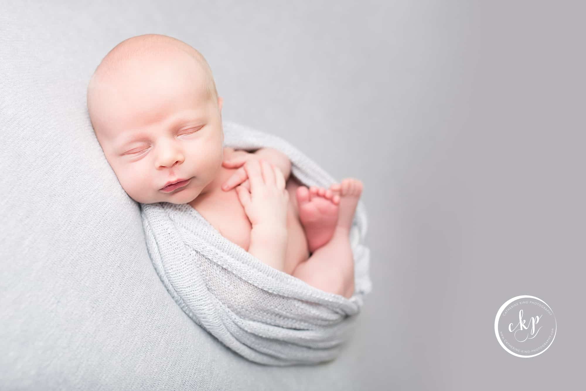 ct newborn photography with baby Rhys