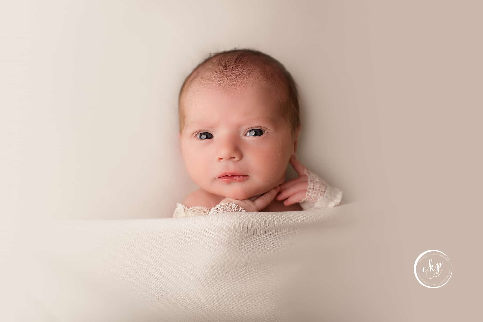professional baby photo of Maddie 7 days new