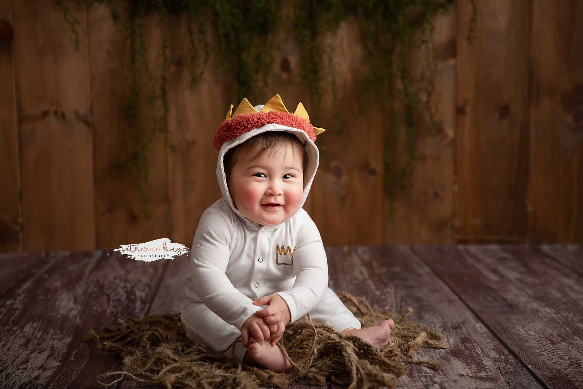 capturing your baby's milestone; 6 month baby milestone photography with Austin