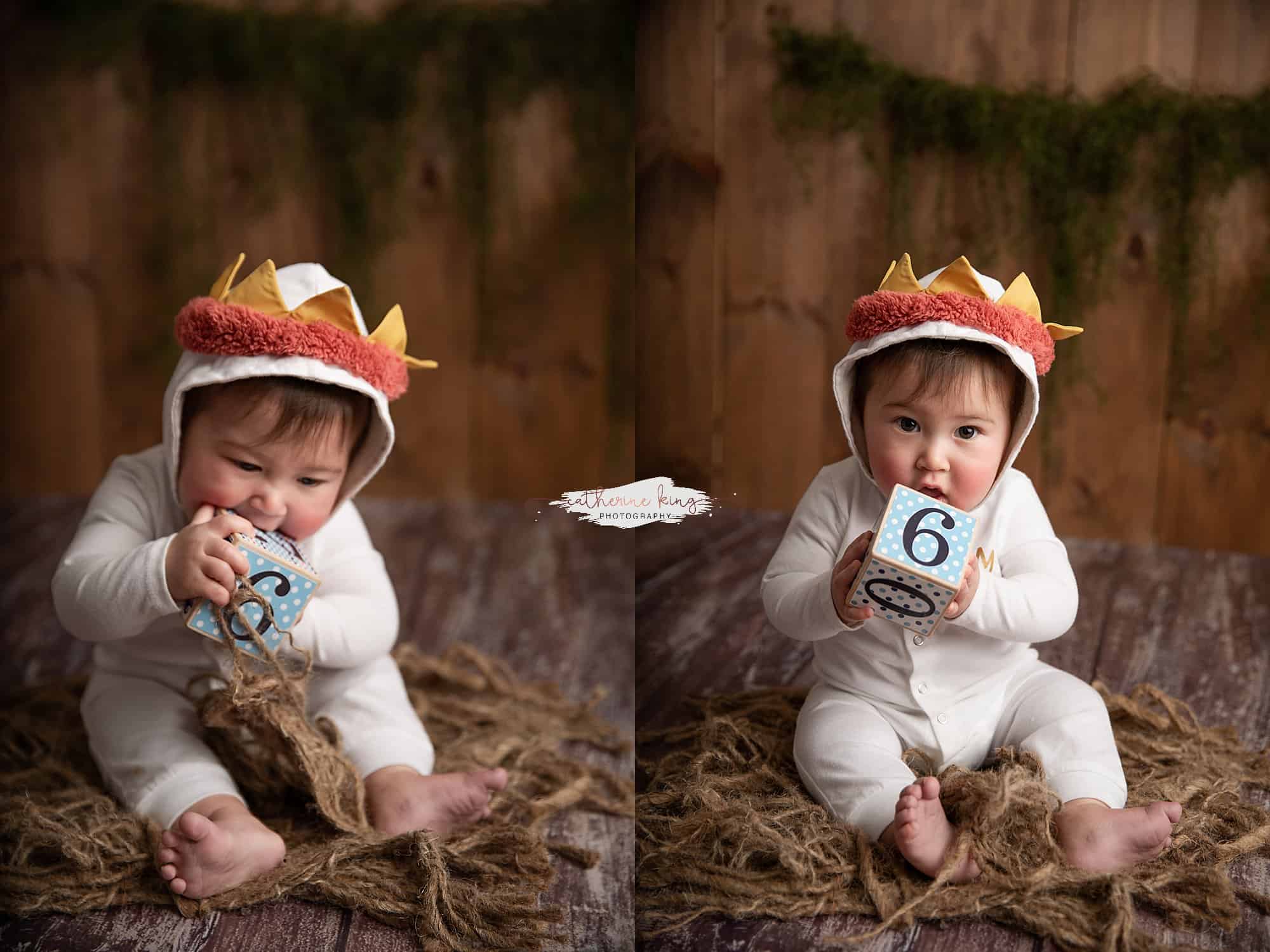 capturing your baby's milestone; 6 month baby milestone photography with Austin