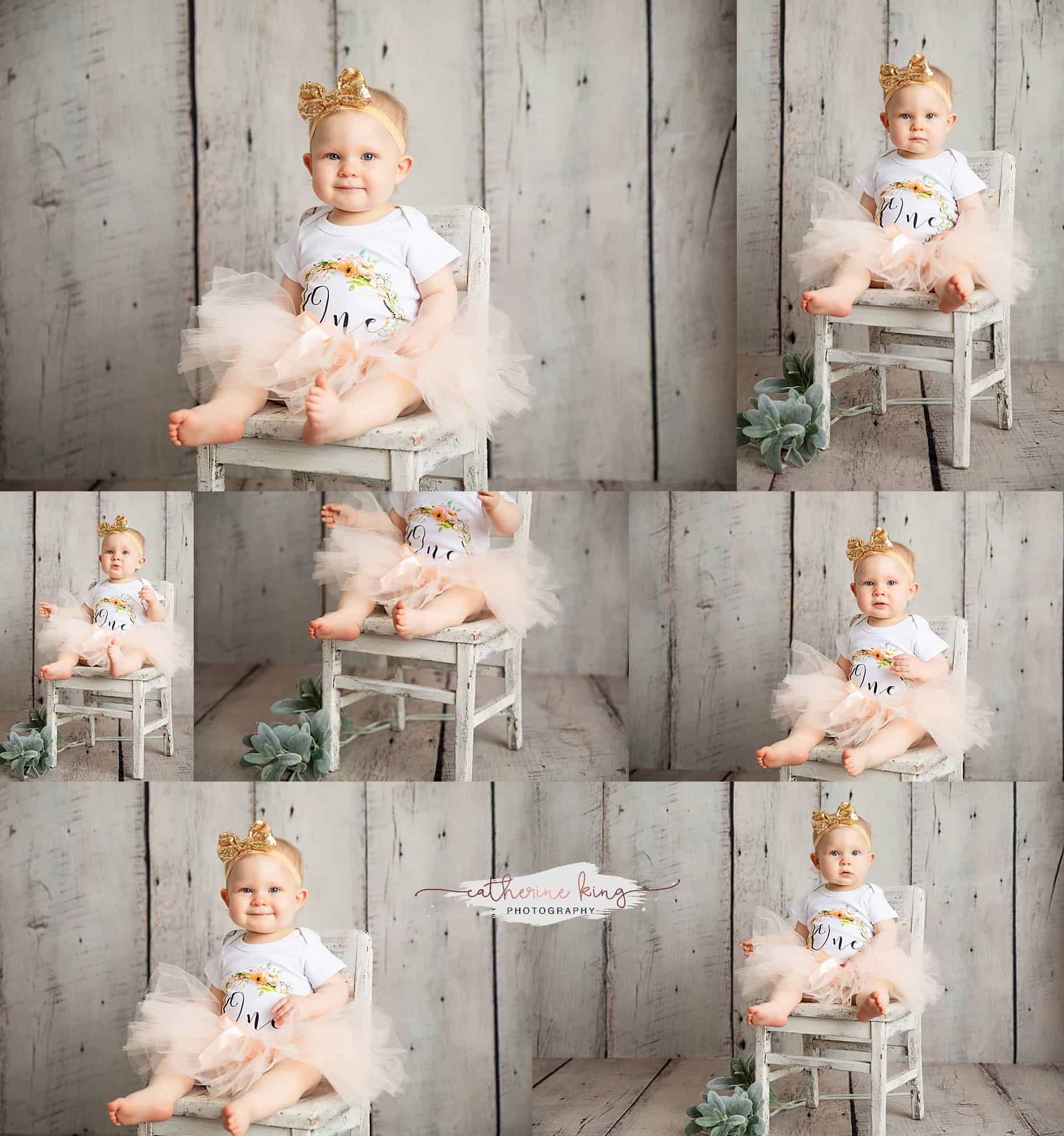 first birthdya milestone photography session with a massachusetts baby photographer