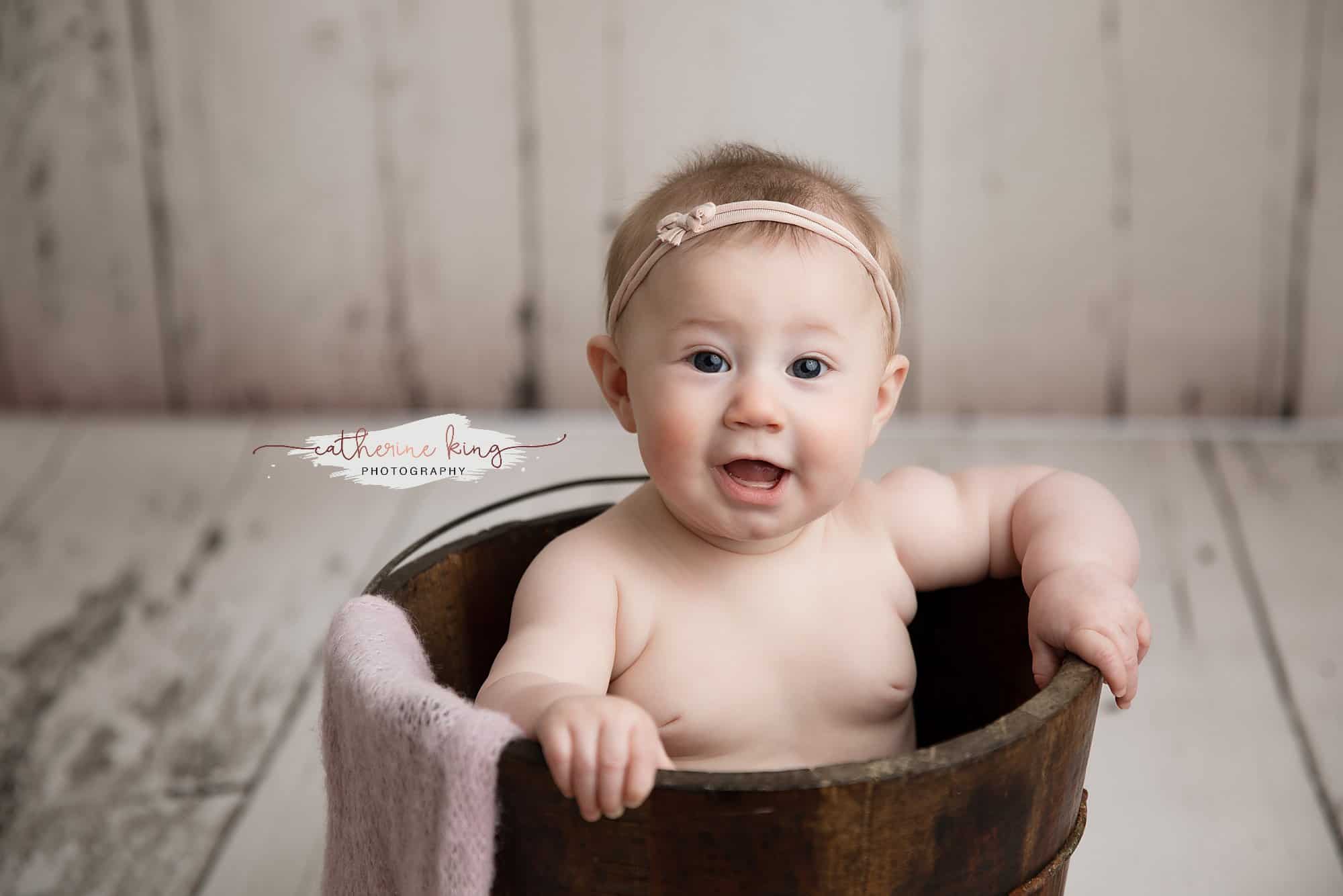 6 month old baby photography session by catherine king photography a new haven county newborn photographer in ct