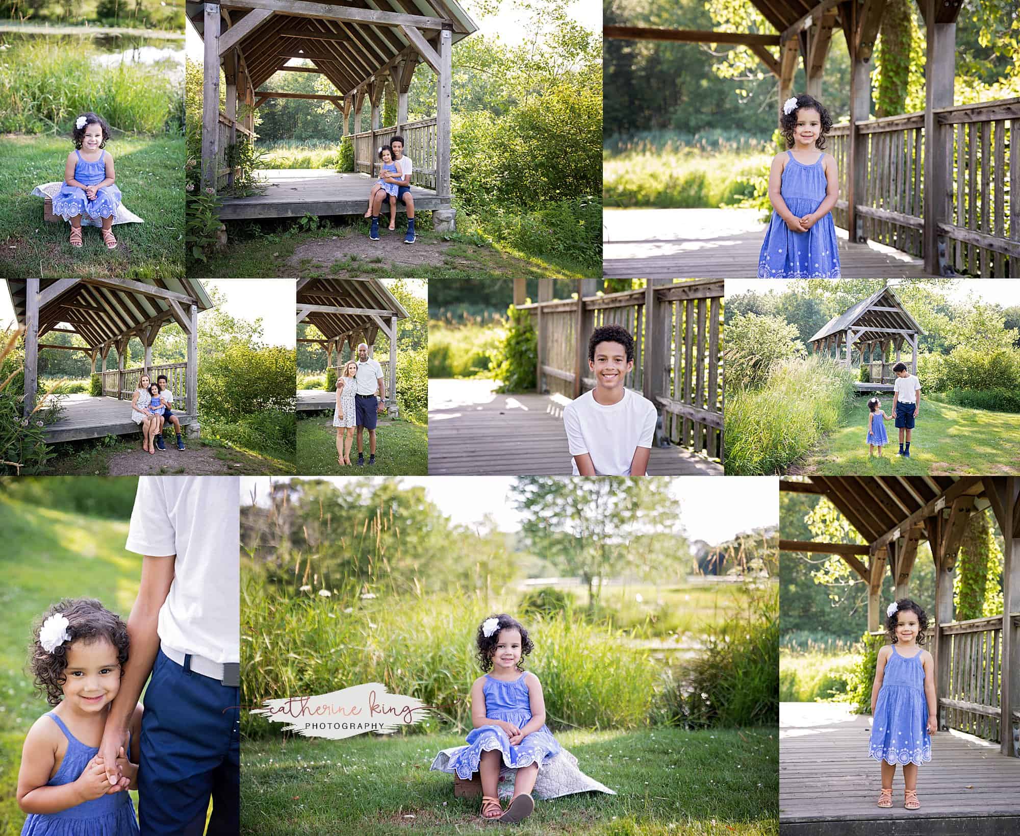 Bauer Farm rustic family photography session with the C family