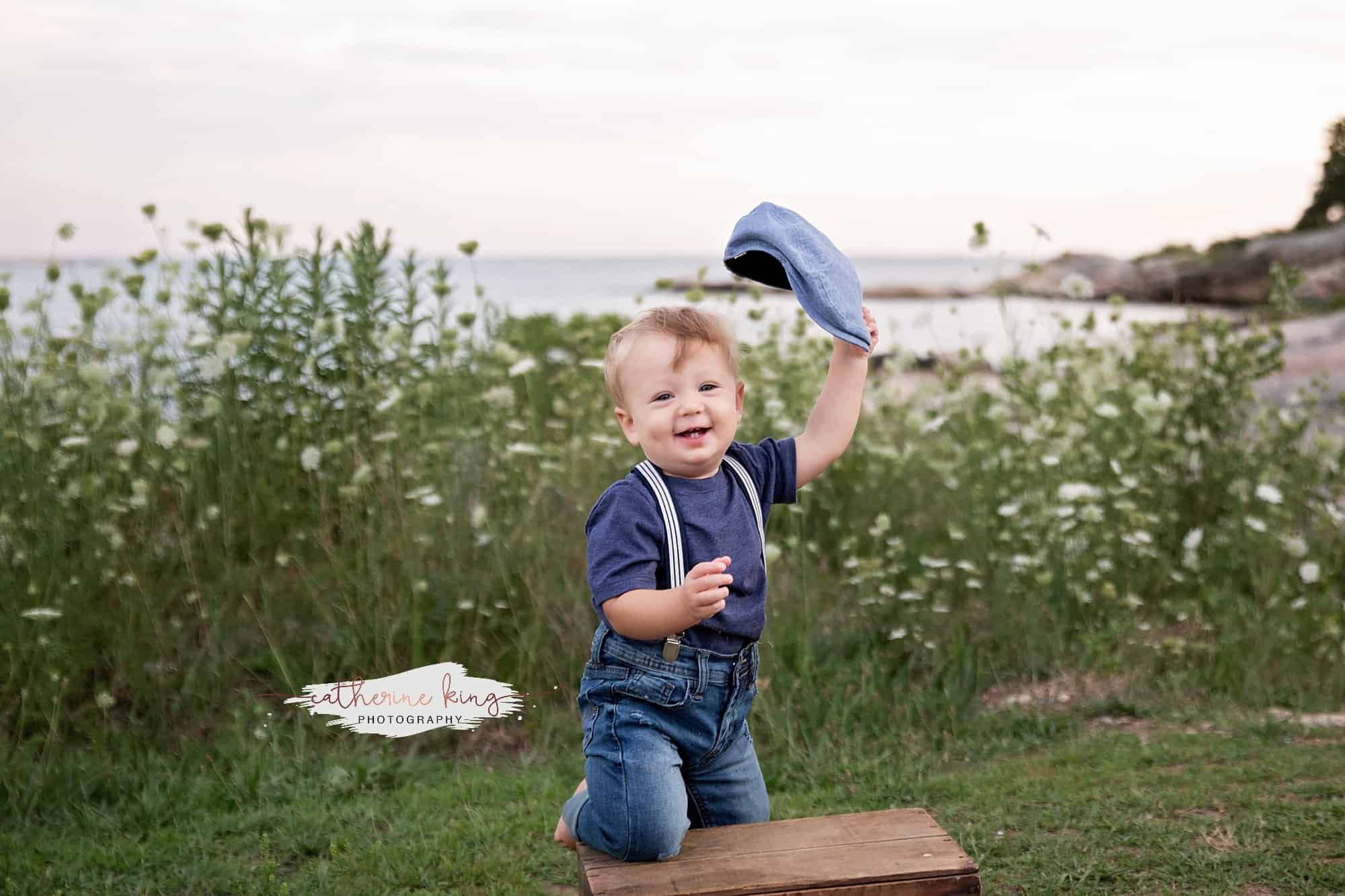 Beach family photography at Rocky Neck State Park in Niantic, CT