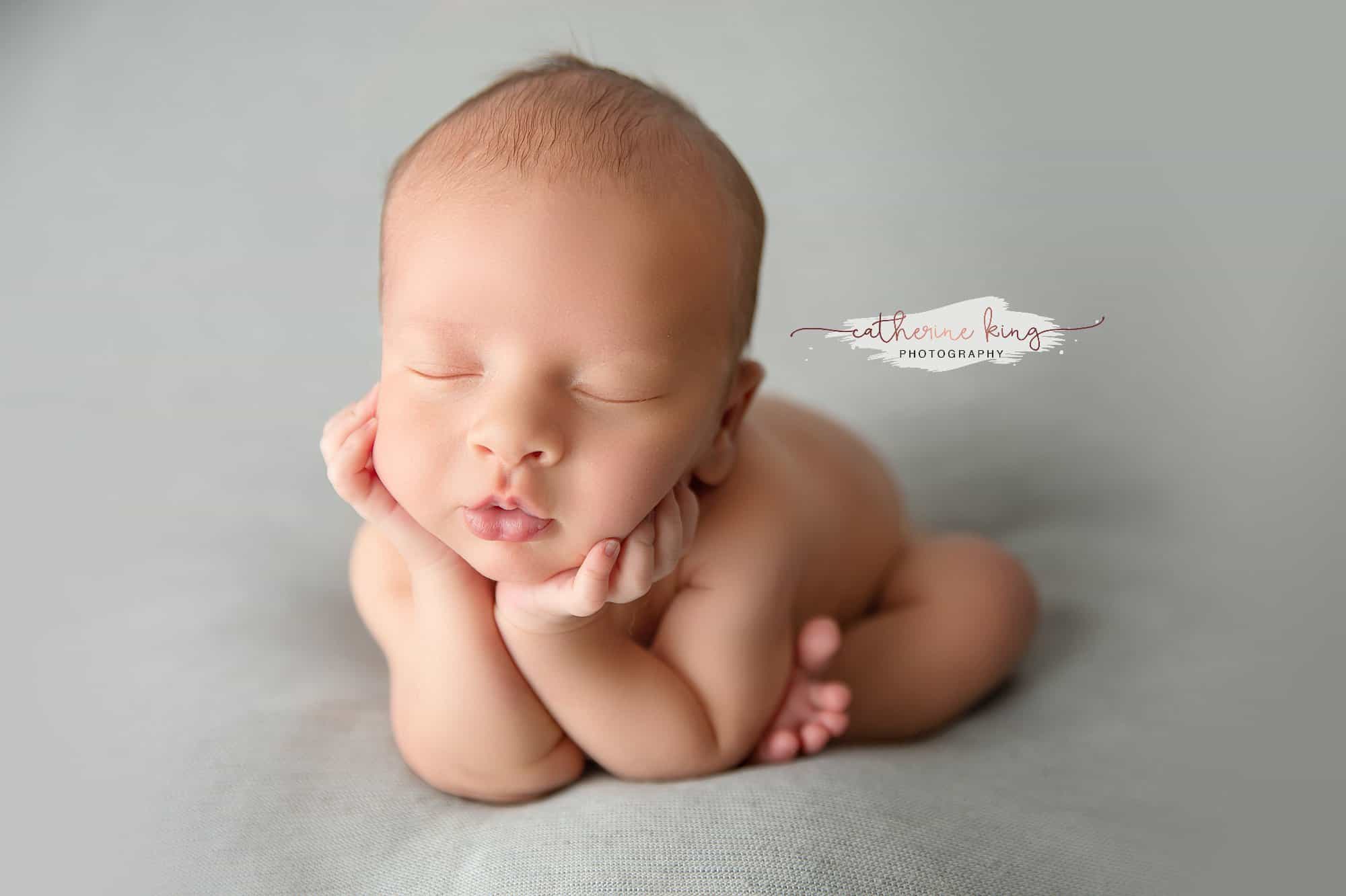 Baby boy newborn photography session in Madison CT