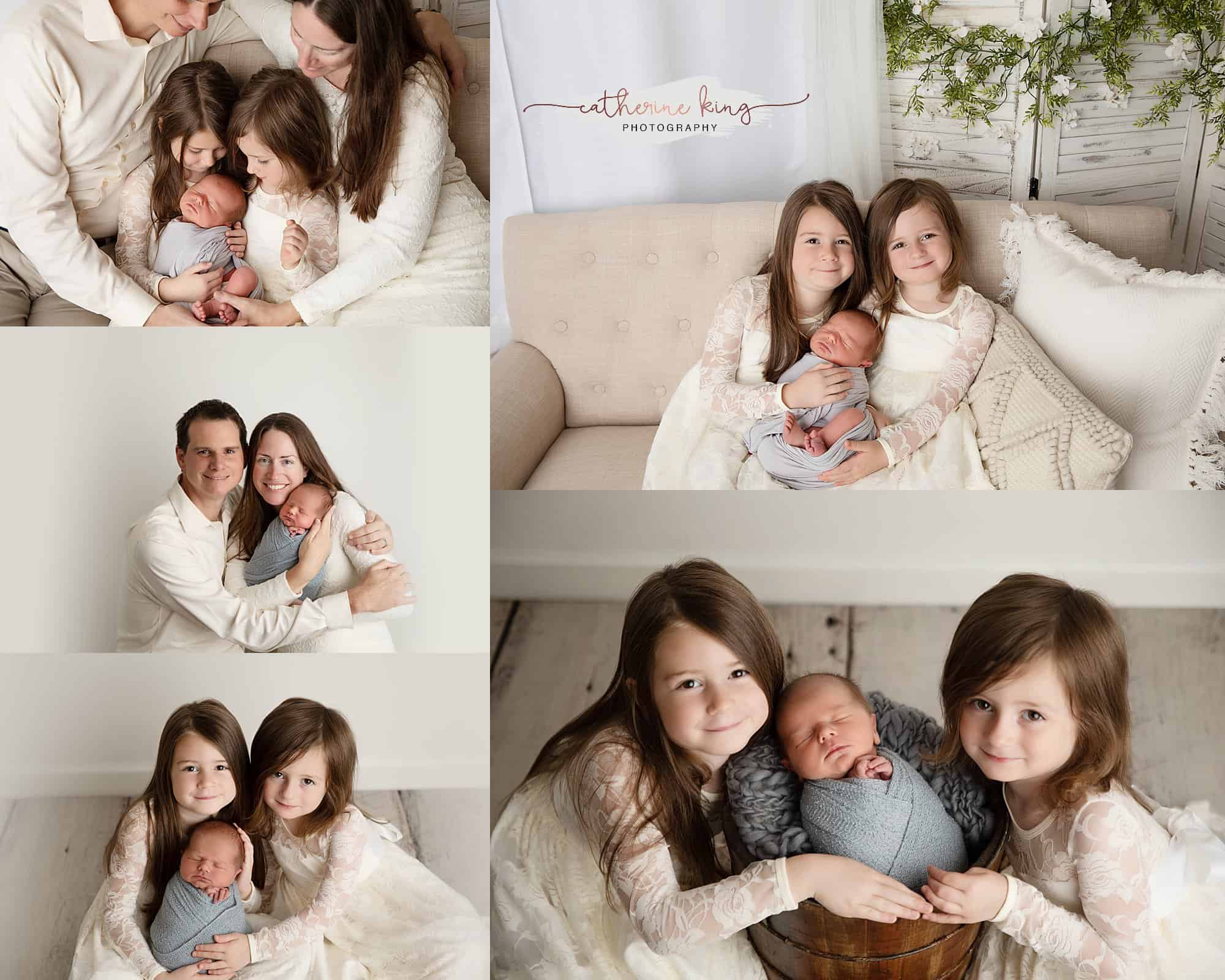incorporating siblings and families in newborn photography sessions