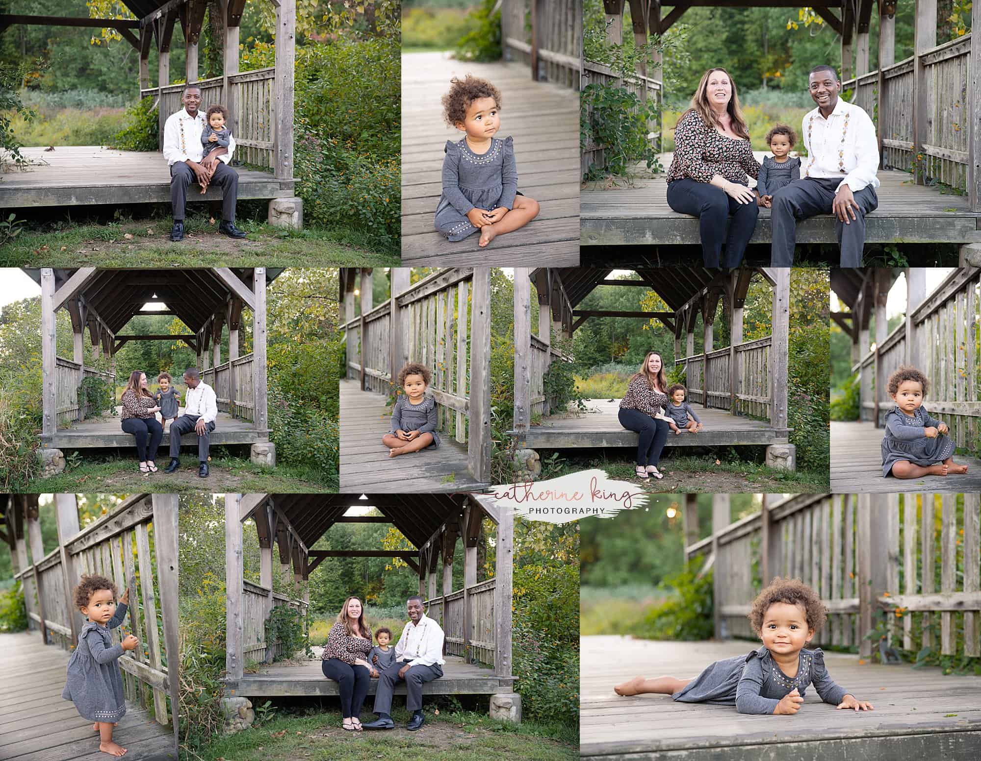 Bauer Madison CT Family Session September rustic farm setting