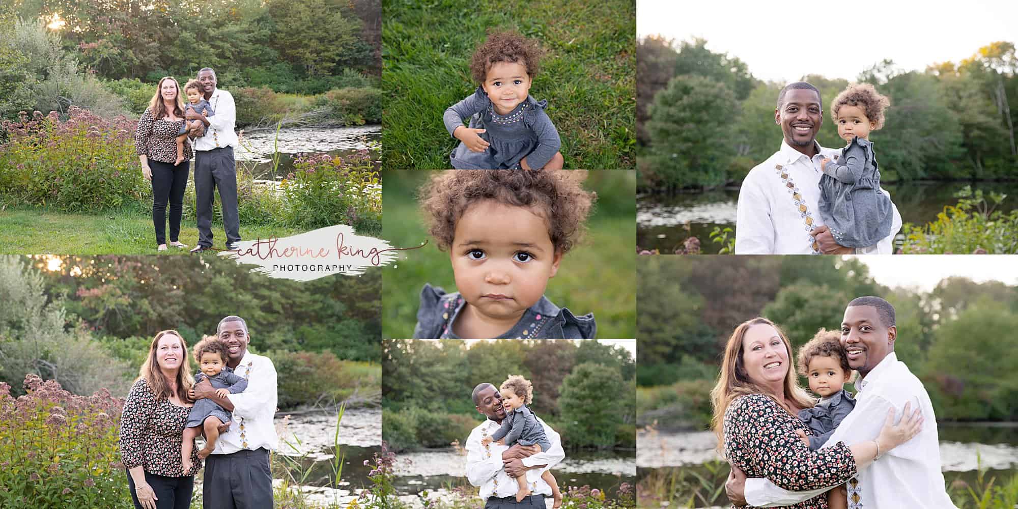 Bauer Madison CT Family Session September rustic farm setting
