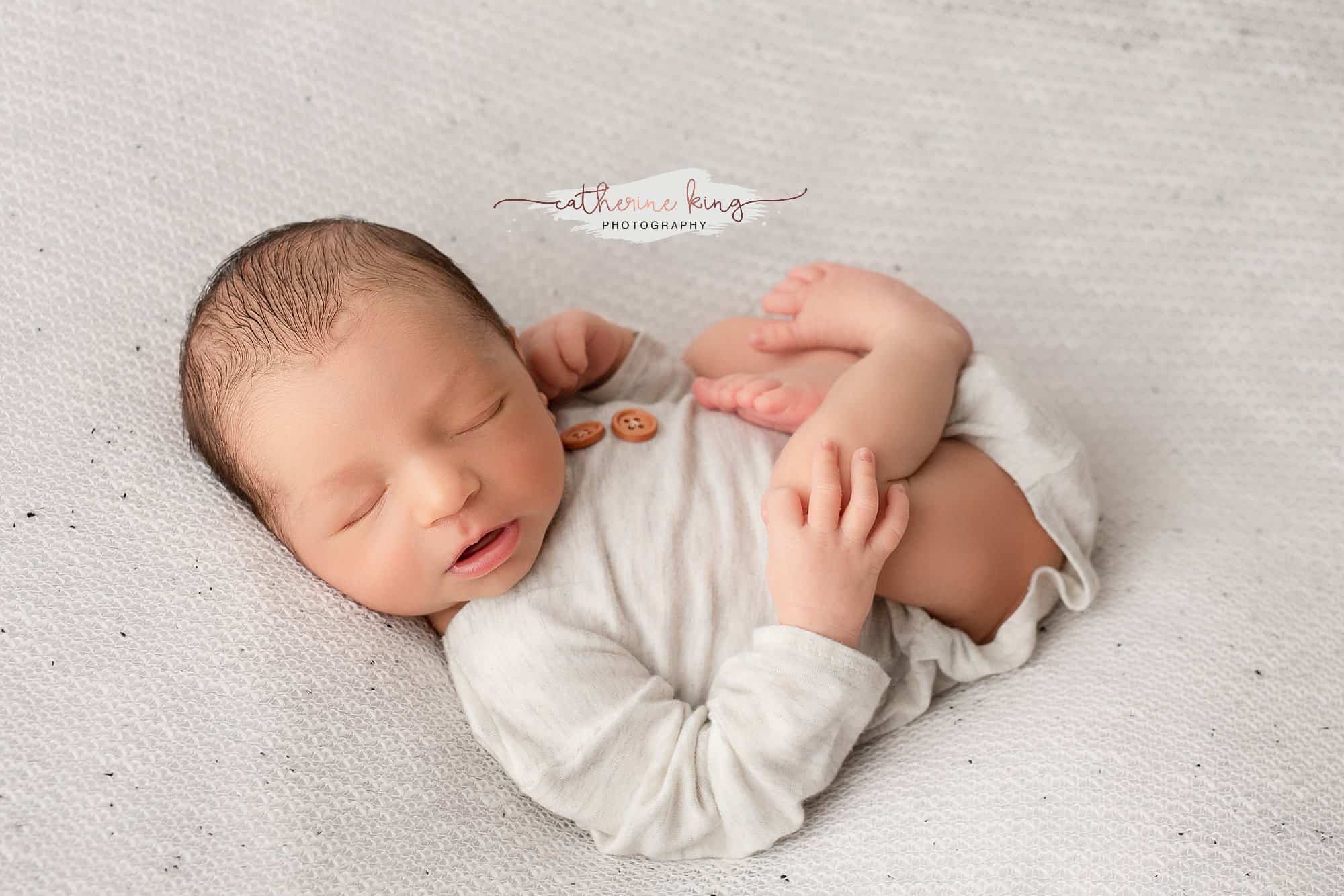 Jack during his newborn photoshoot Niantic CT
