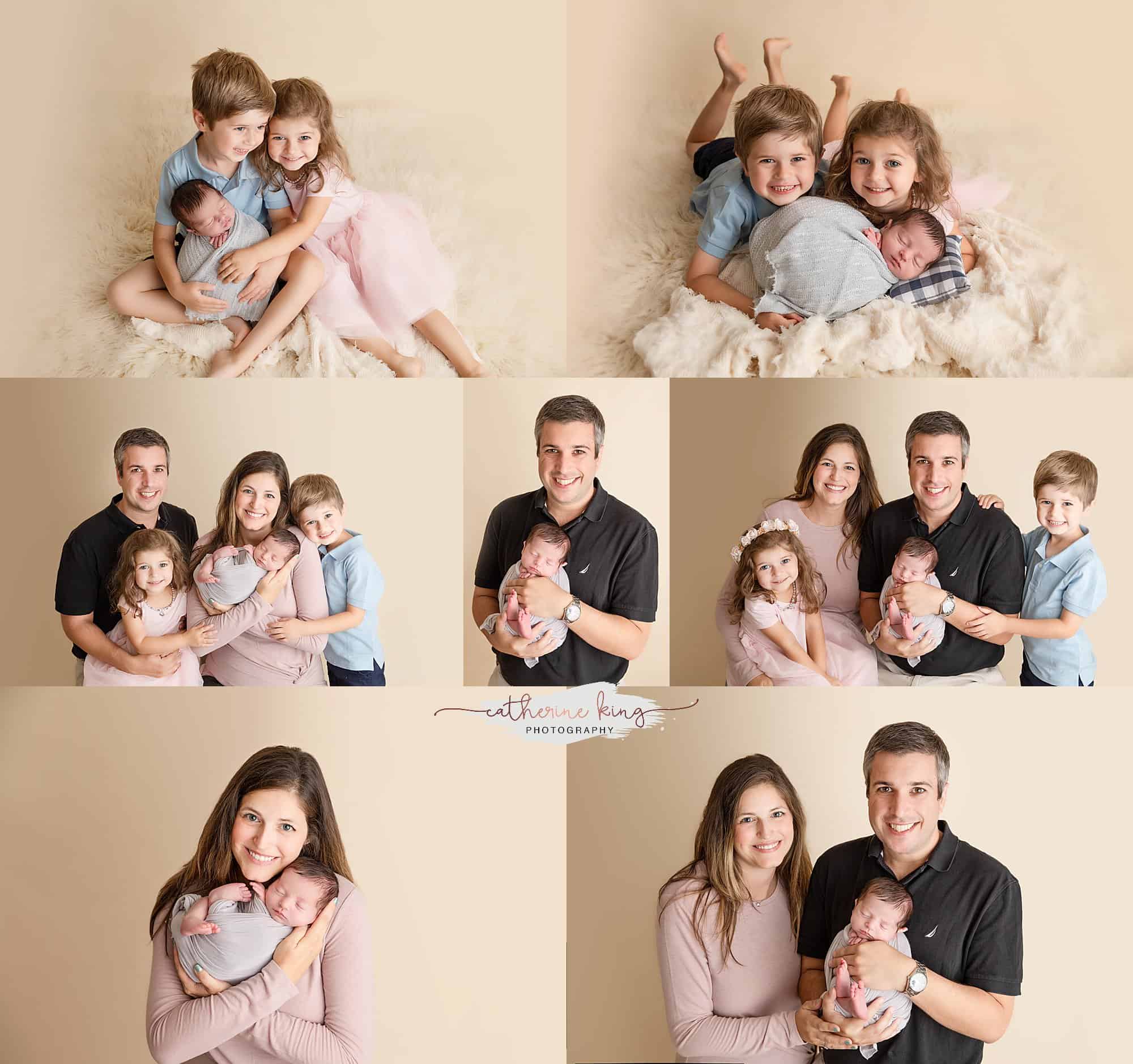 Landons newborn and family portrait photography in madison ct
