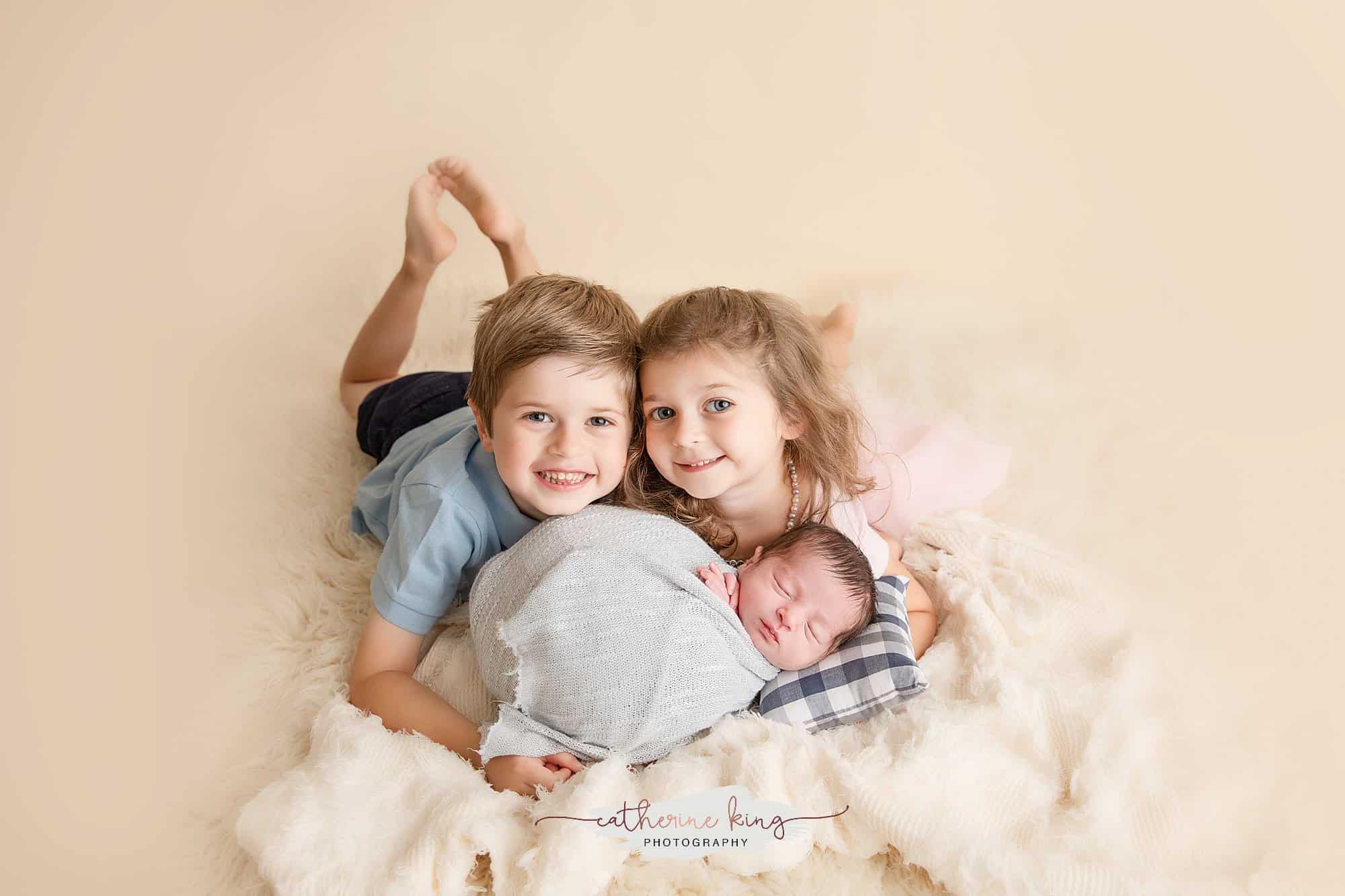 Landons newborn and family portrait photography in madison ct
