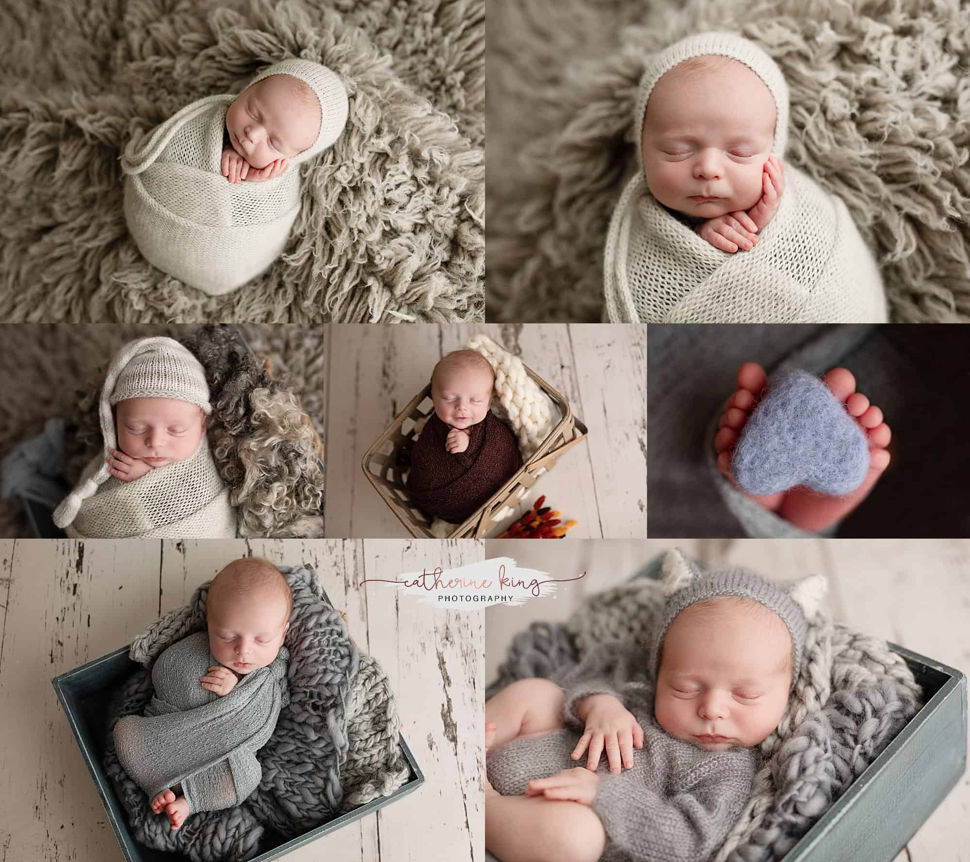 portland ct newborn photography session with sweet Wesley