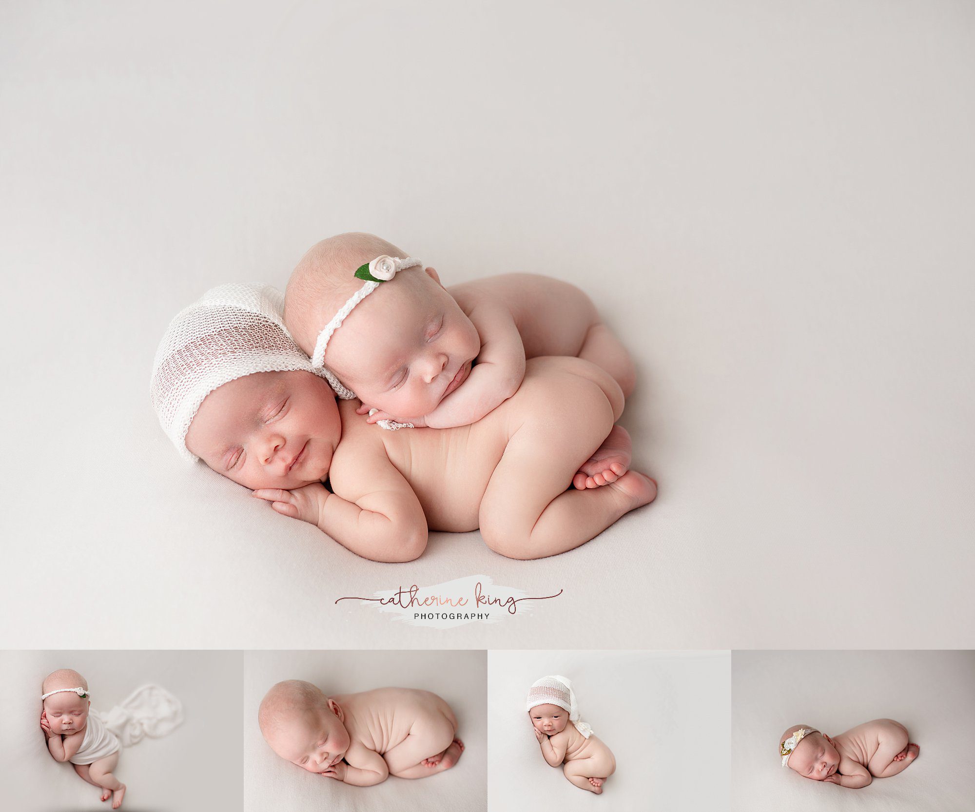 Newborn Twin Photography with Cilllian and Clodagh, Branford CT