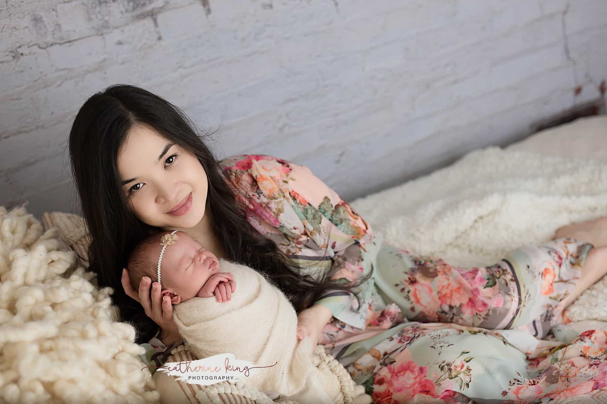 New Haven CT Newborn Photographer - baby Elle