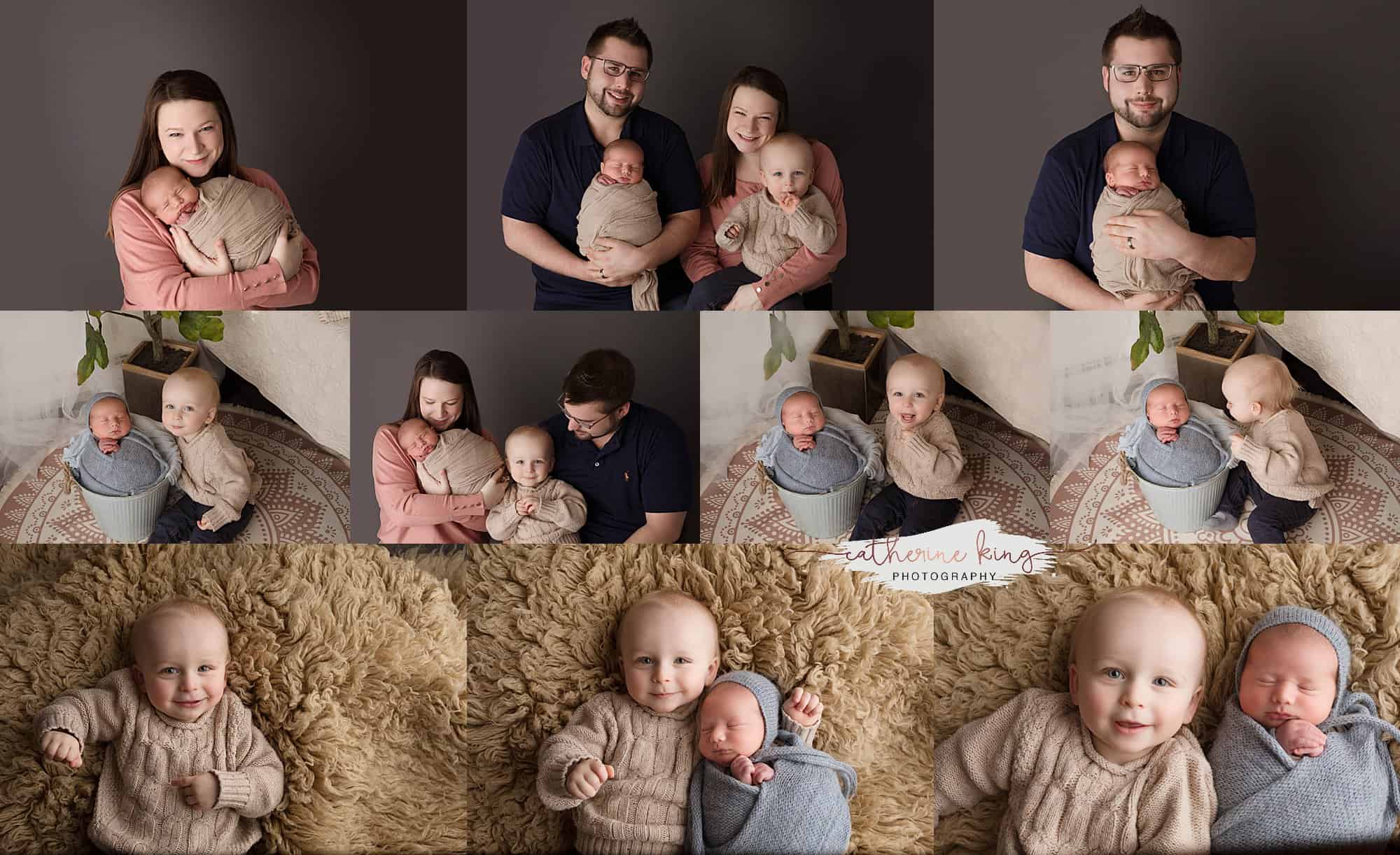 Durham CT Newborn Photographer - sibling and newborn baby photography with Sonny