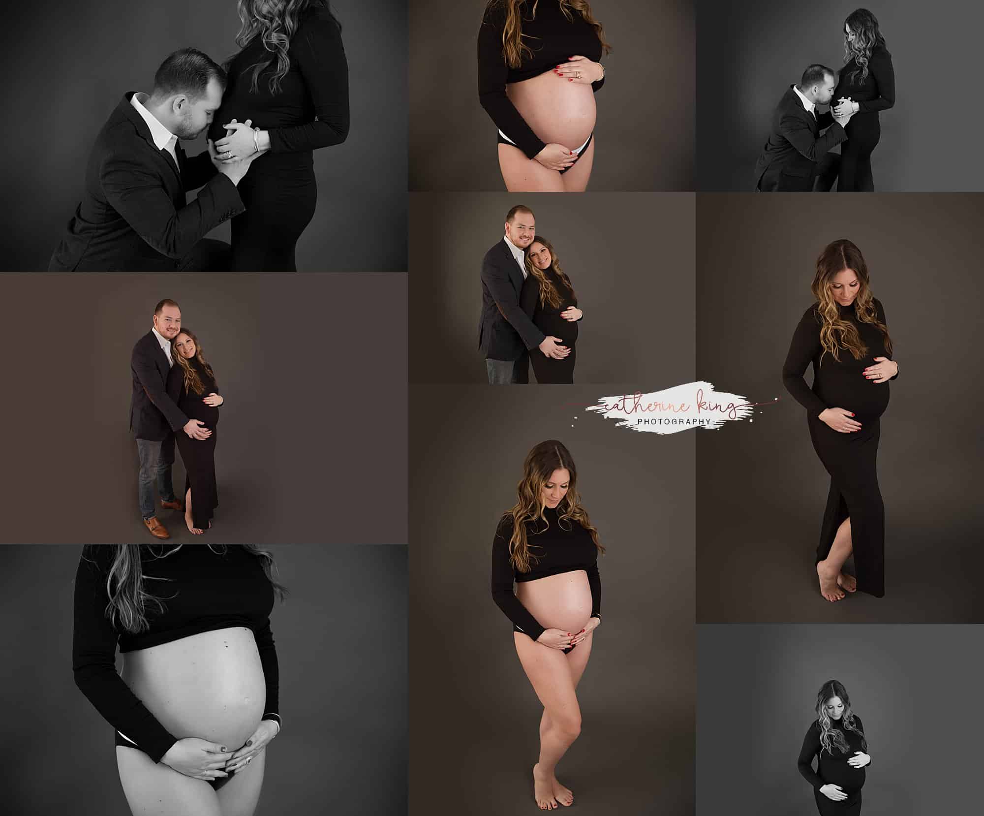 Studio Maternity photography session in Madison CT