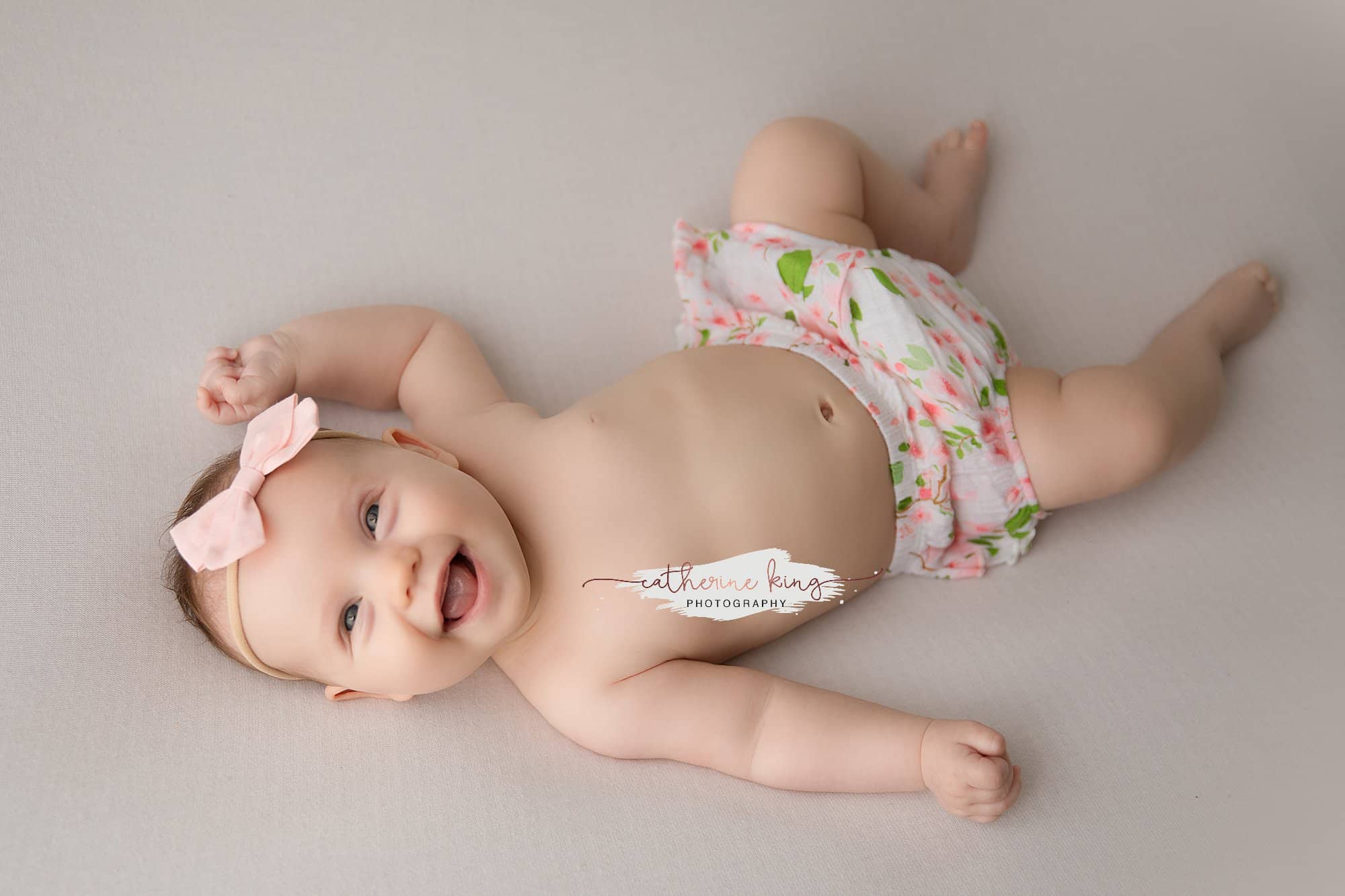 3 month old infant photography in CT with miss Meadow