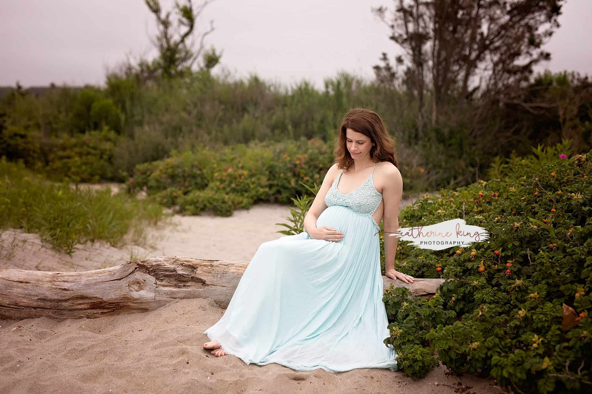 CT Maternity Photographer on the CT Shoreline