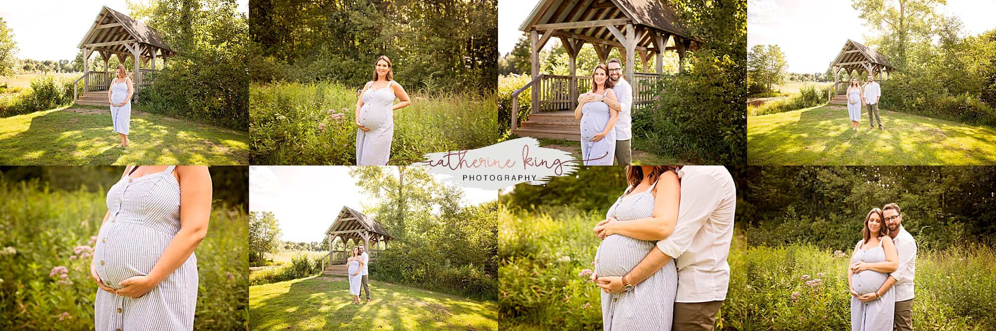 Rustic maternity photoshoot in Madison CT