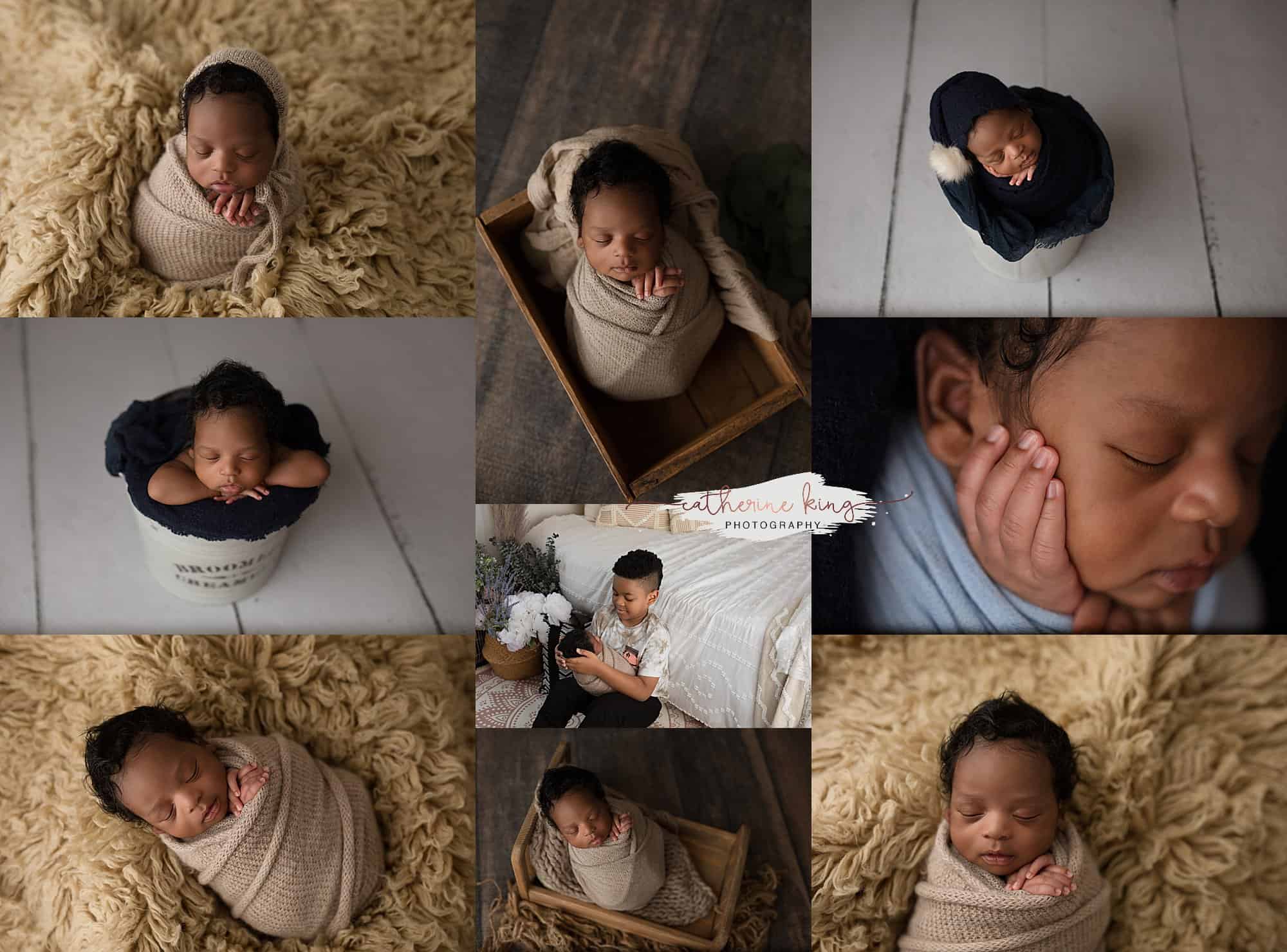 Hamden CT Newborn Photographer | Julius' newborn mini photoshoot
