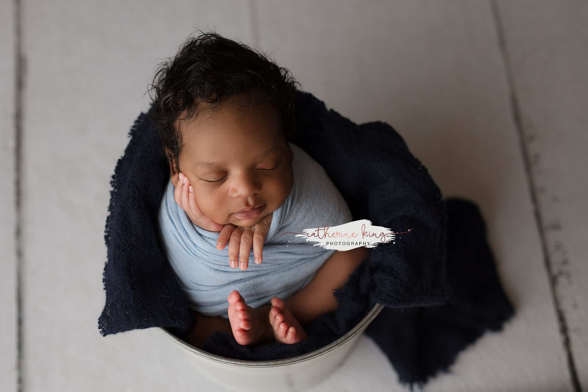 Hamden CT Newborn Photographer | Julius' newborn mini photoshoot