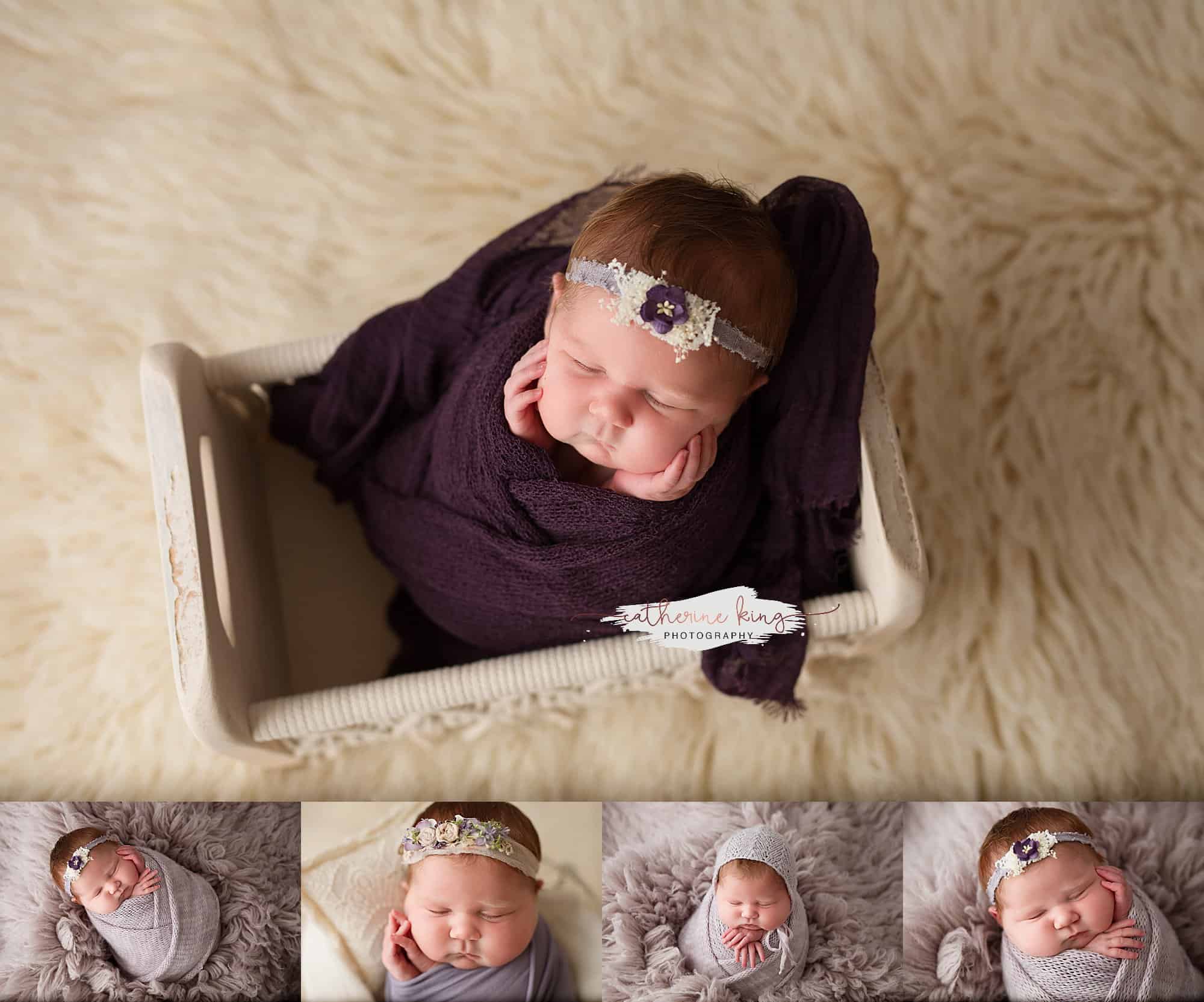 Higganum CT Newborn Photographer with miss Reece