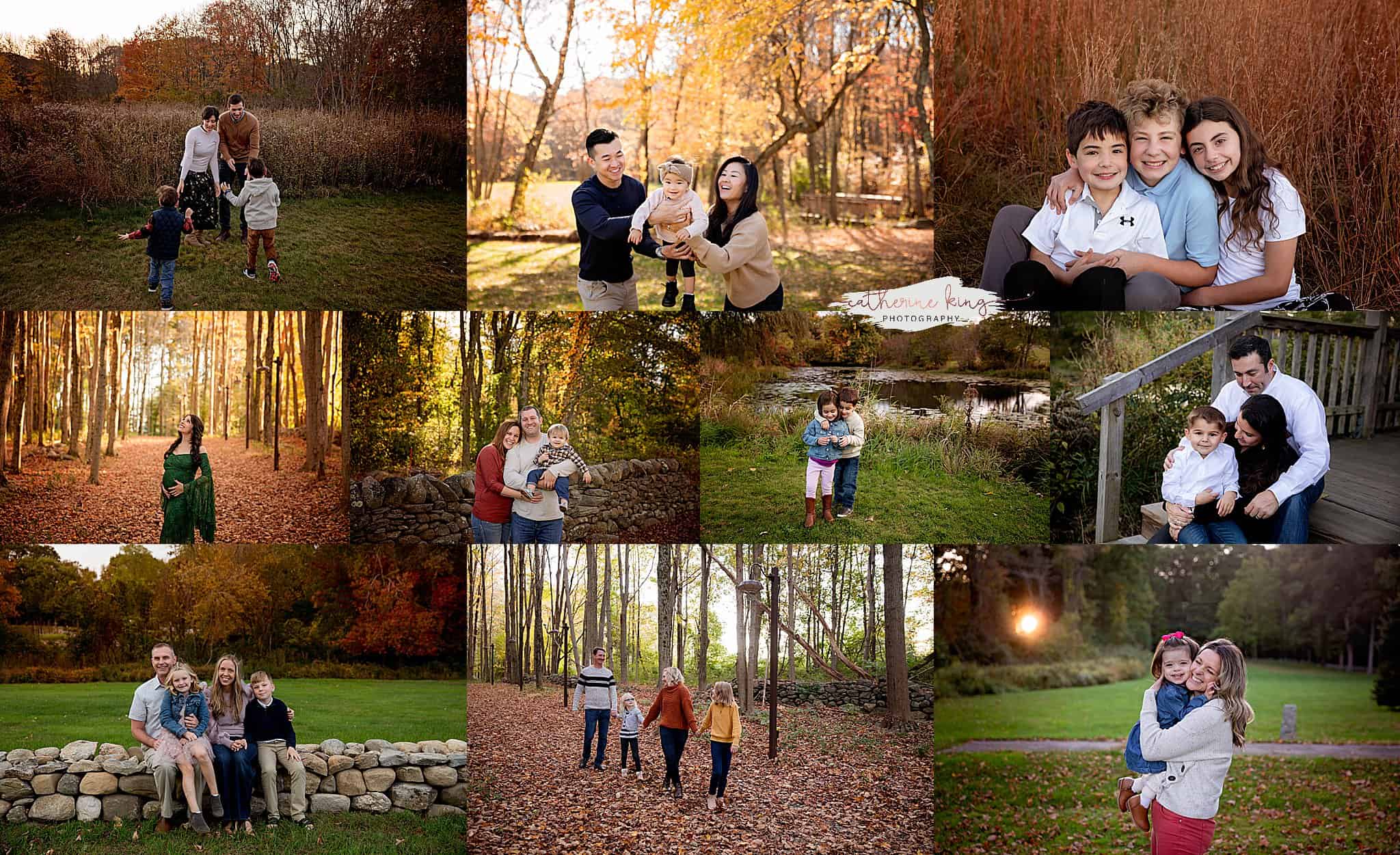 fall family photoshoots in Connecticut