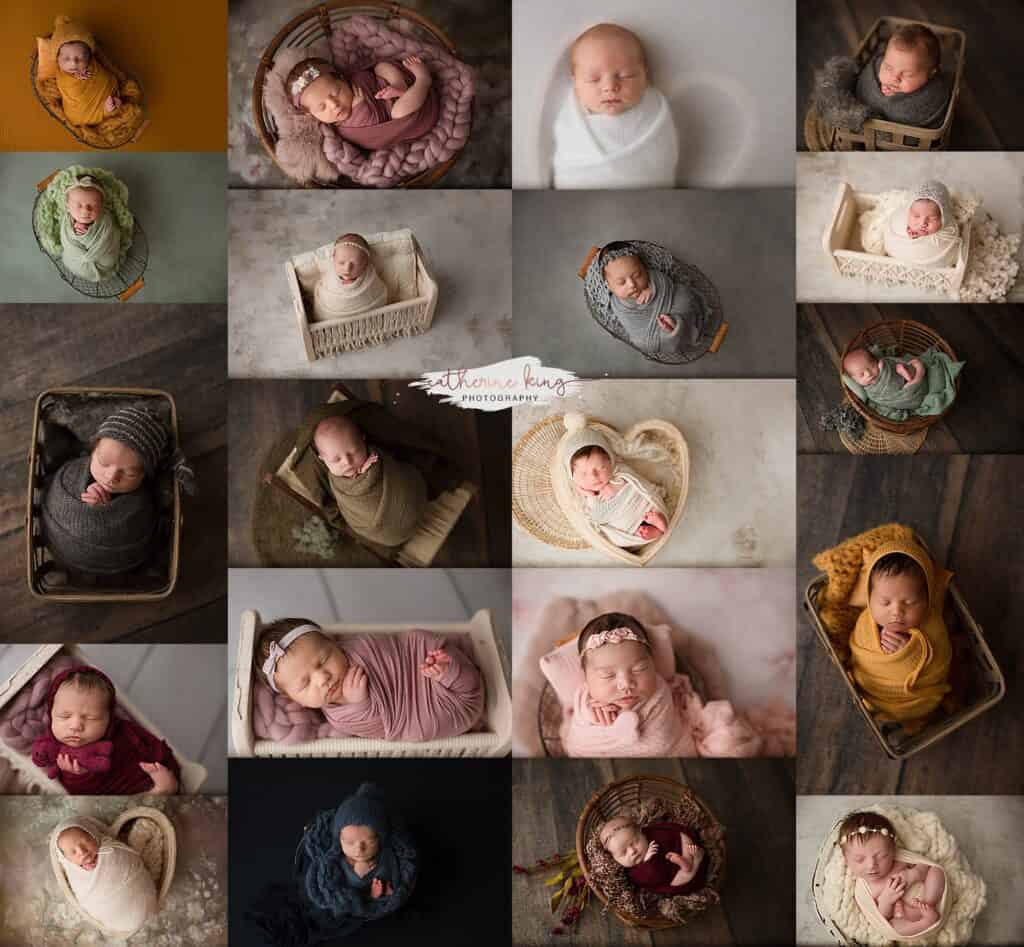 What is included in a mini Newborn Photography session