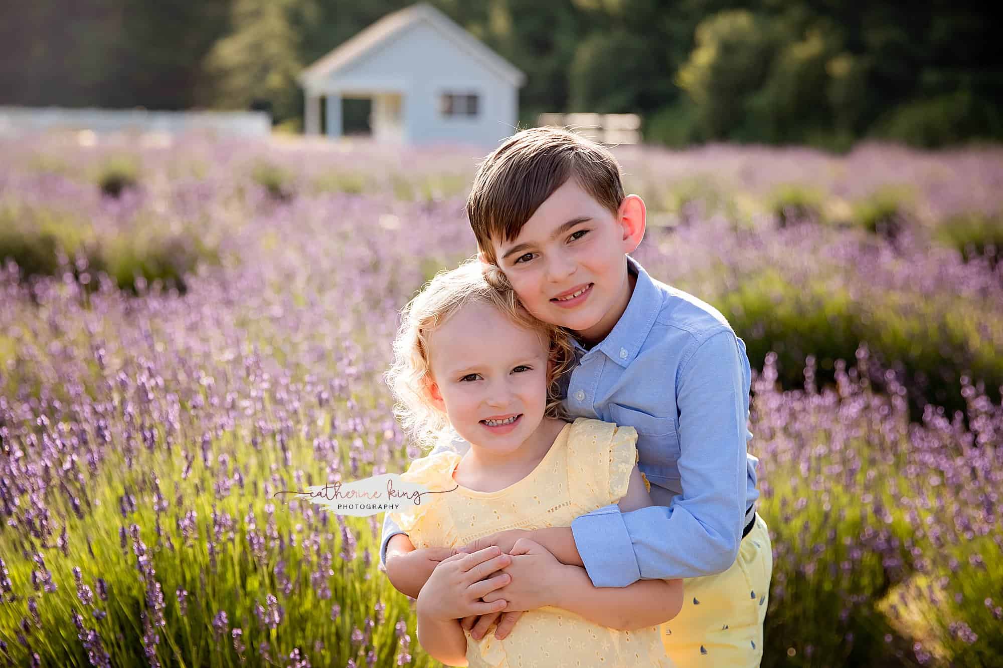 2022 Lavender Pond Farm family photo session in Killingworth CT