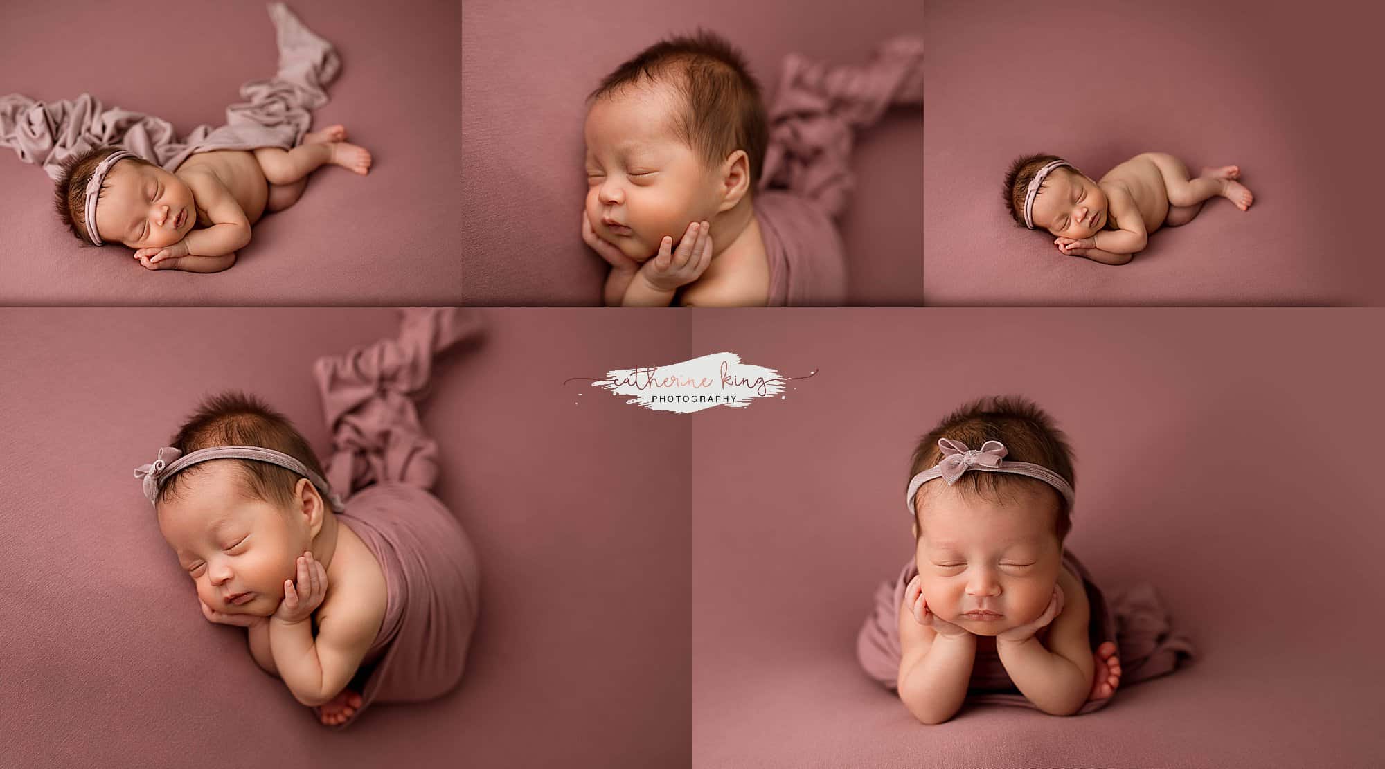 baby girl newborn photoshoot