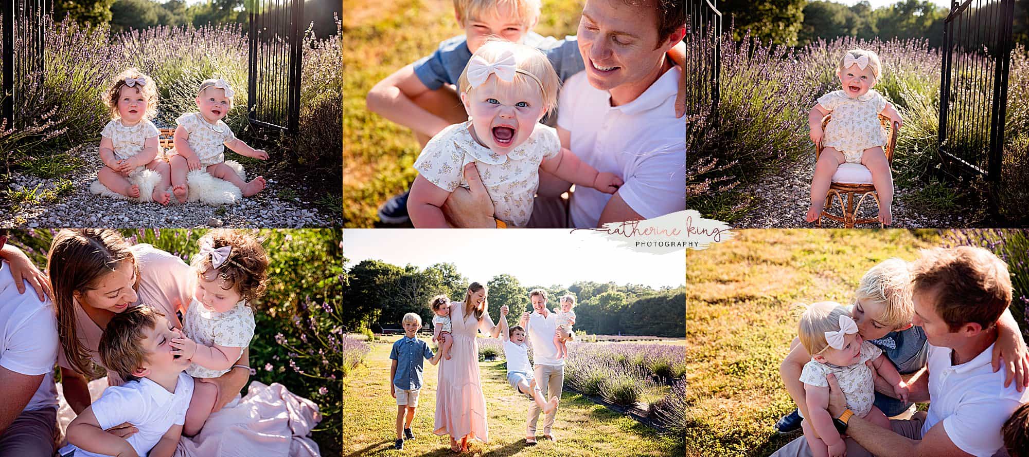 2022 Lavender Pond Farm family photo session in Killingworth CT