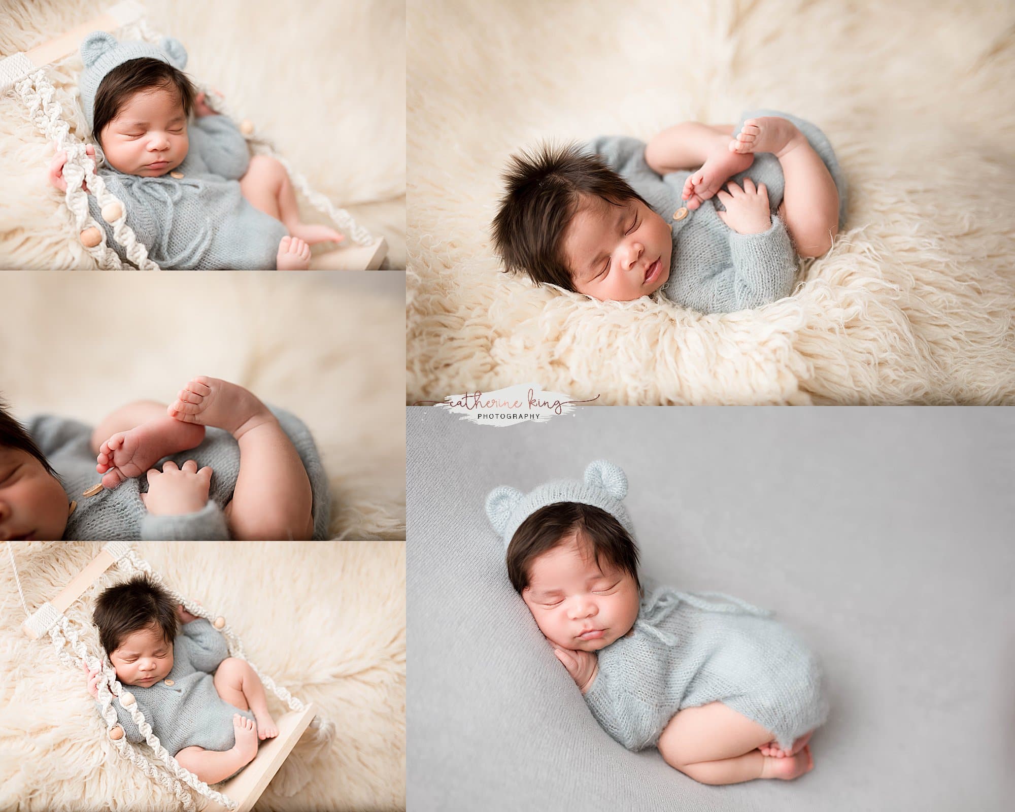 This little boy had THE best hair | CT Newborn Photographer