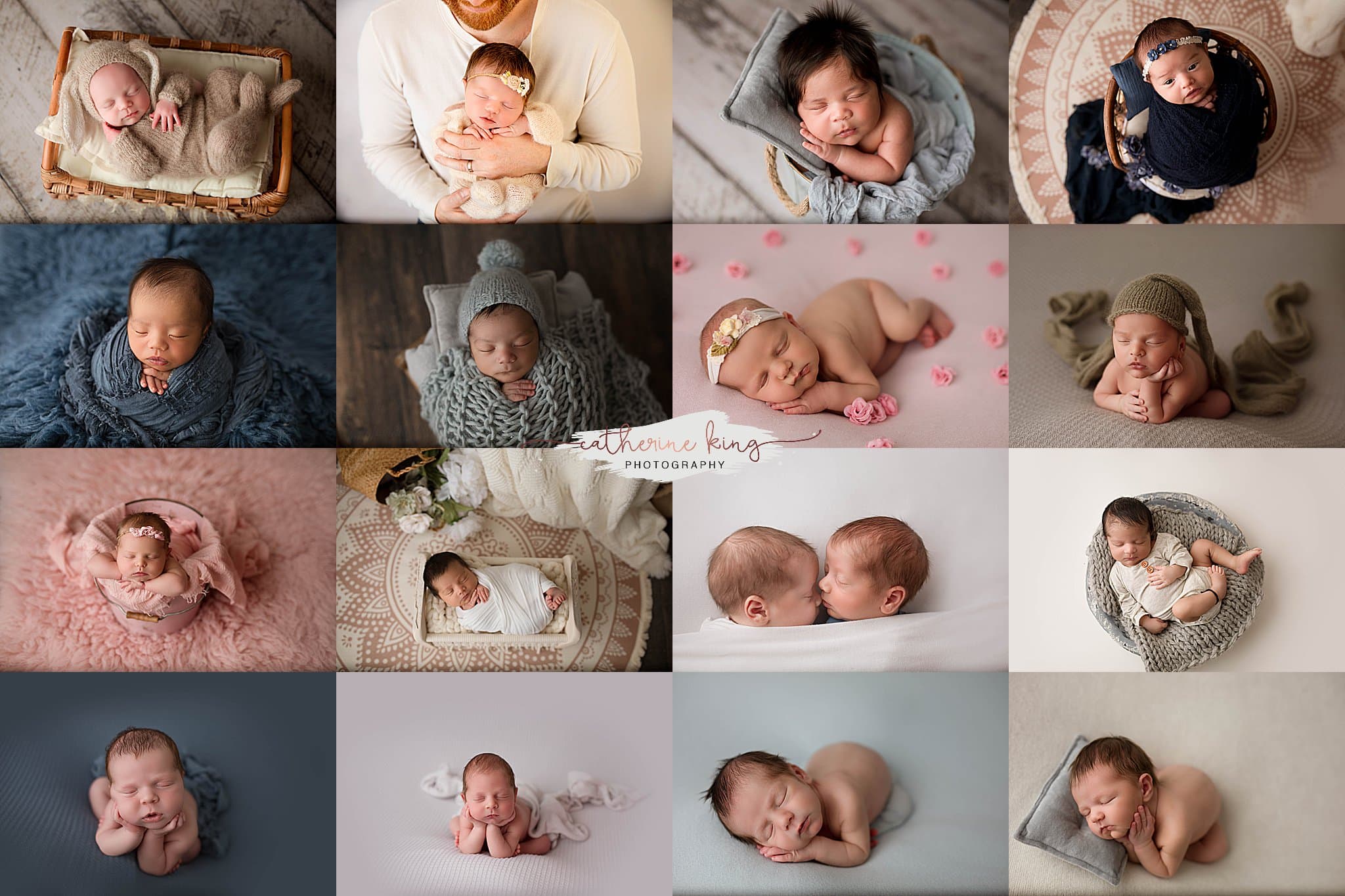 Wrapping up 84 newborn photography sessions from 2022