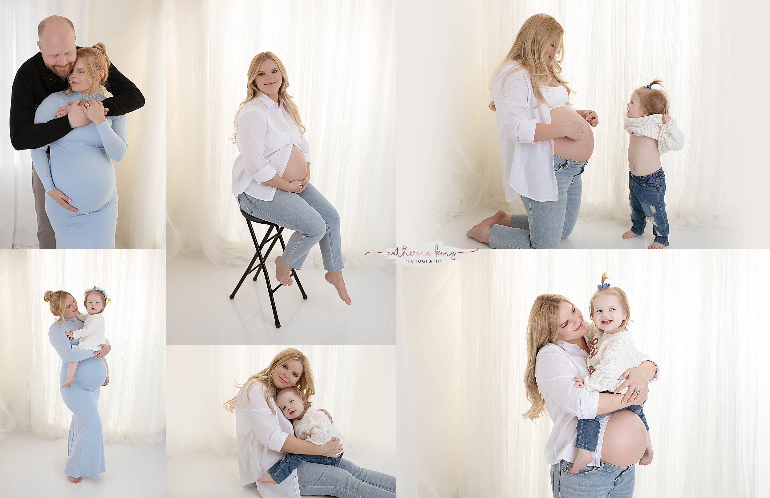 studio maternity photoshoot in ct