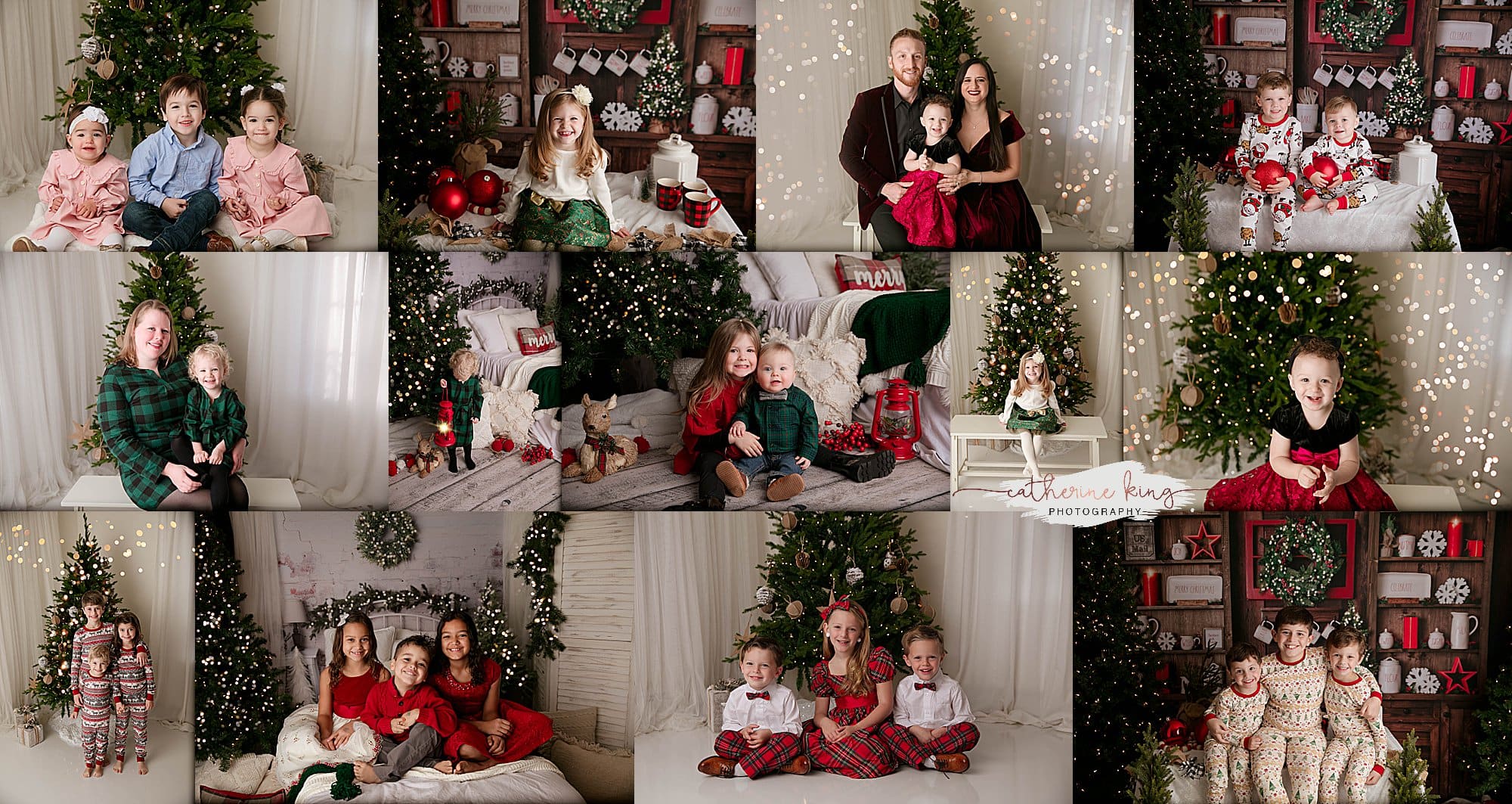 2023 Christmas Mini Sessions in Madison CT Photography studio