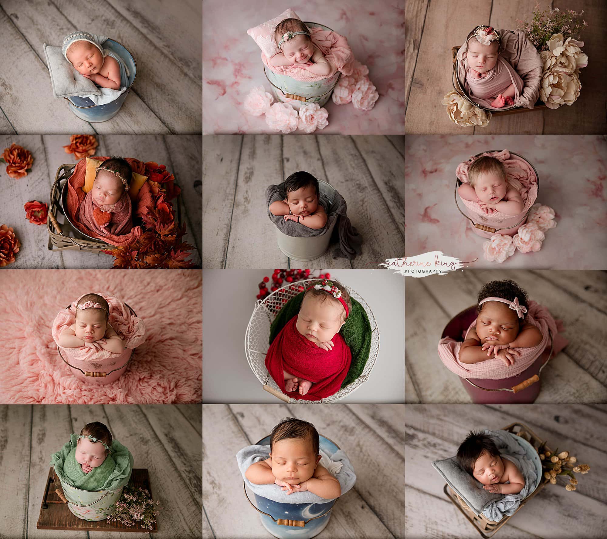 Top 5 Client-Requested Props for Your CT Newborn Photography Session - the bucket