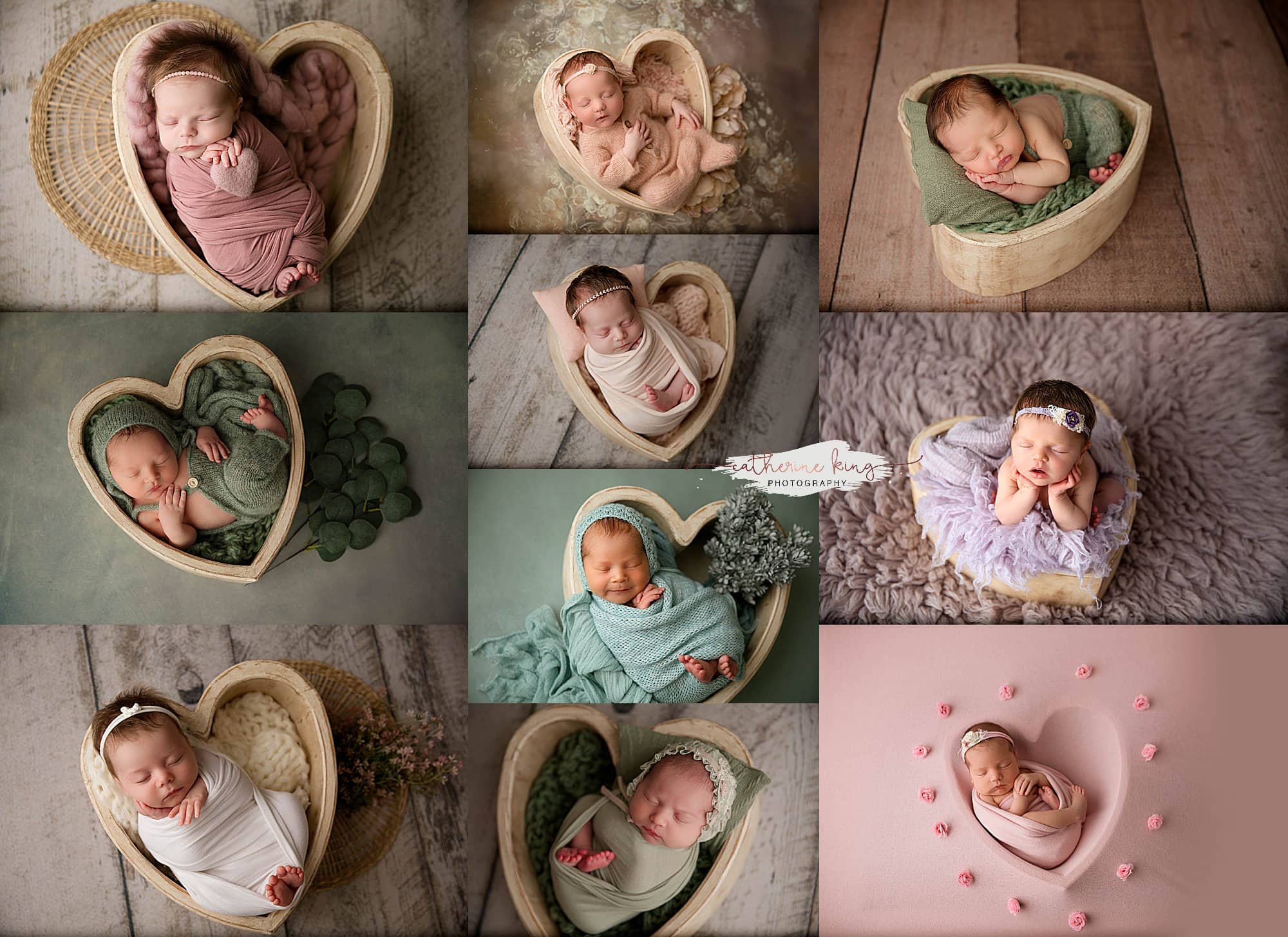 Top 5 Client-Requested Props for Your CT Newborn Photography Session: the heart bowl