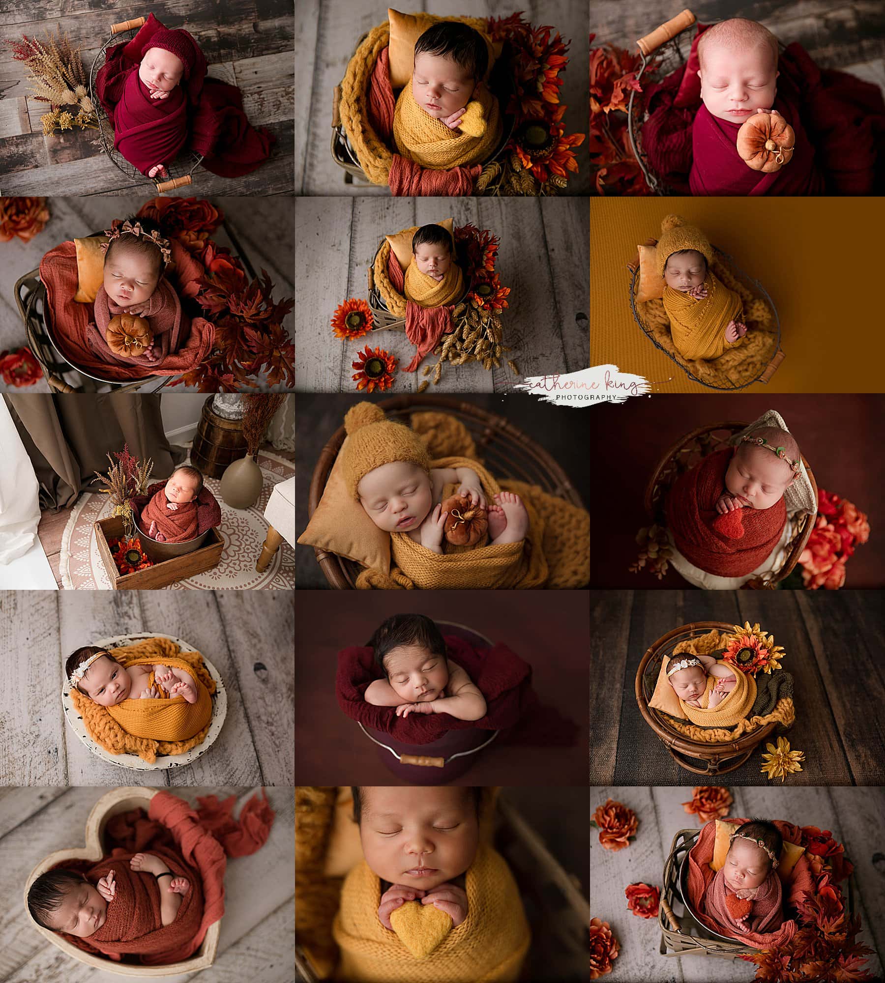 Capturing the seasons within your Newborn Photography sessions in CT