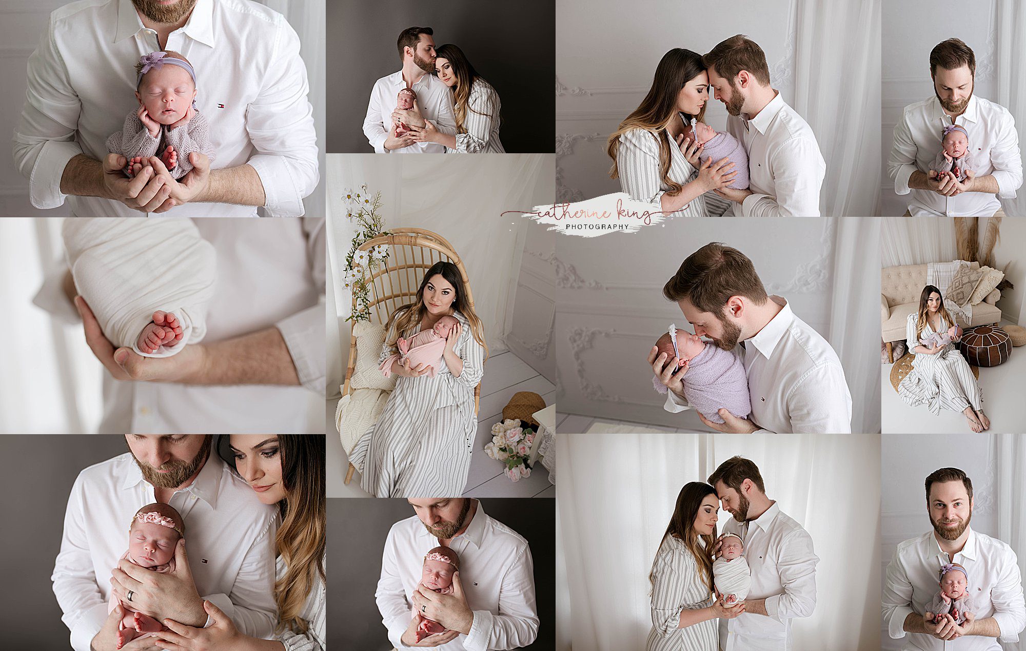 What to Expect from a Studio Newborn Posed Session in Madison, CT